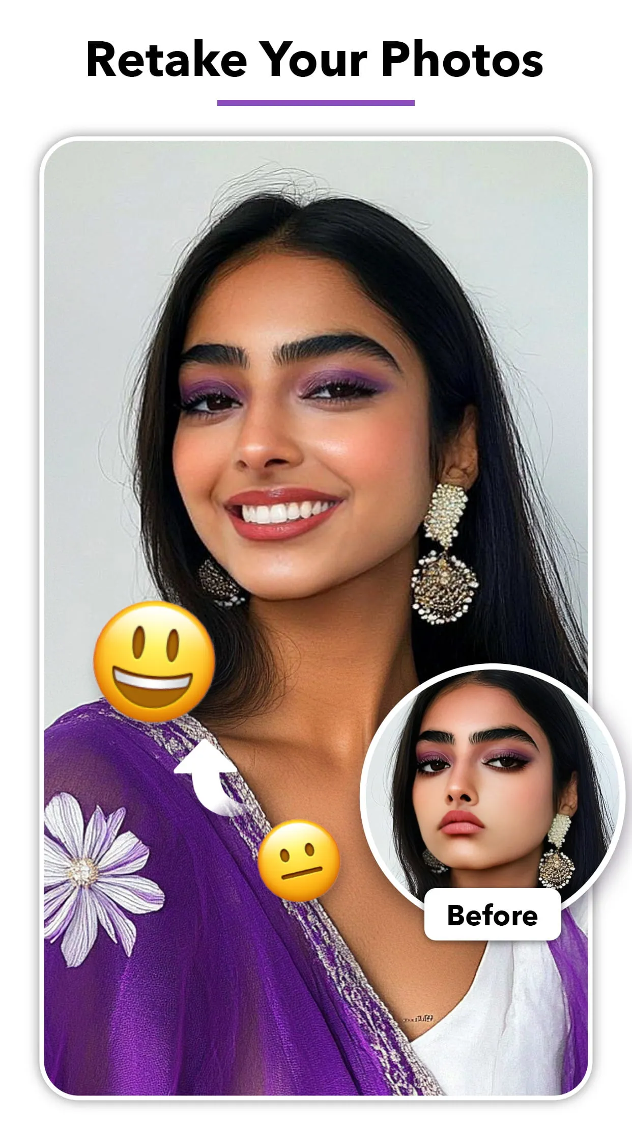 FacePic Face Editor, Hair, Age | Indus Appstore | Screenshot