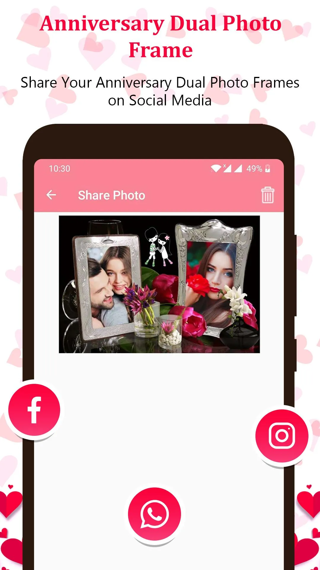 Anniversary Dual Photo Frames | Indus Appstore | Screenshot