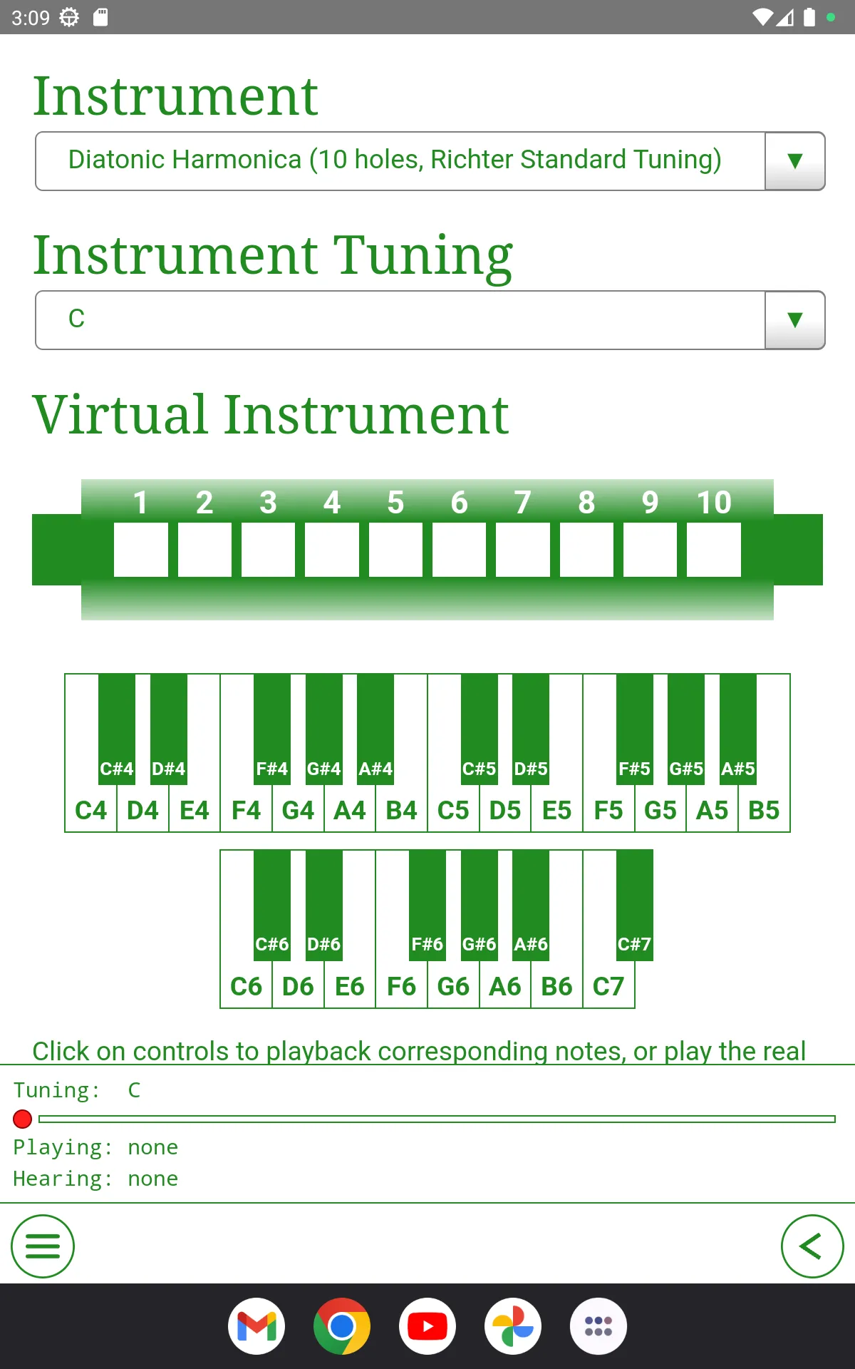 Harmonica Tabs | Indus Appstore | Screenshot