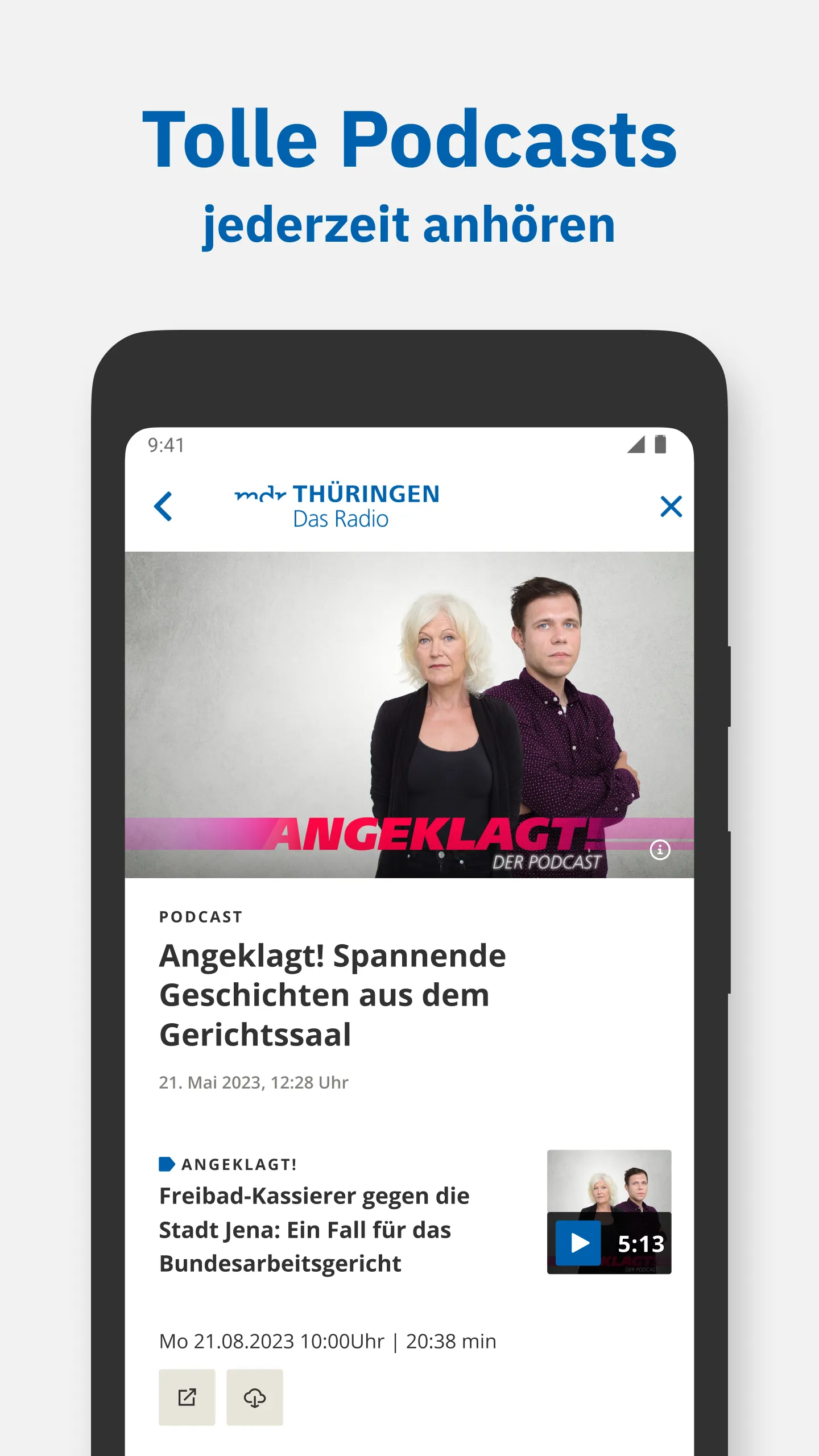 MDR THÜRINGEN | Indus Appstore | Screenshot