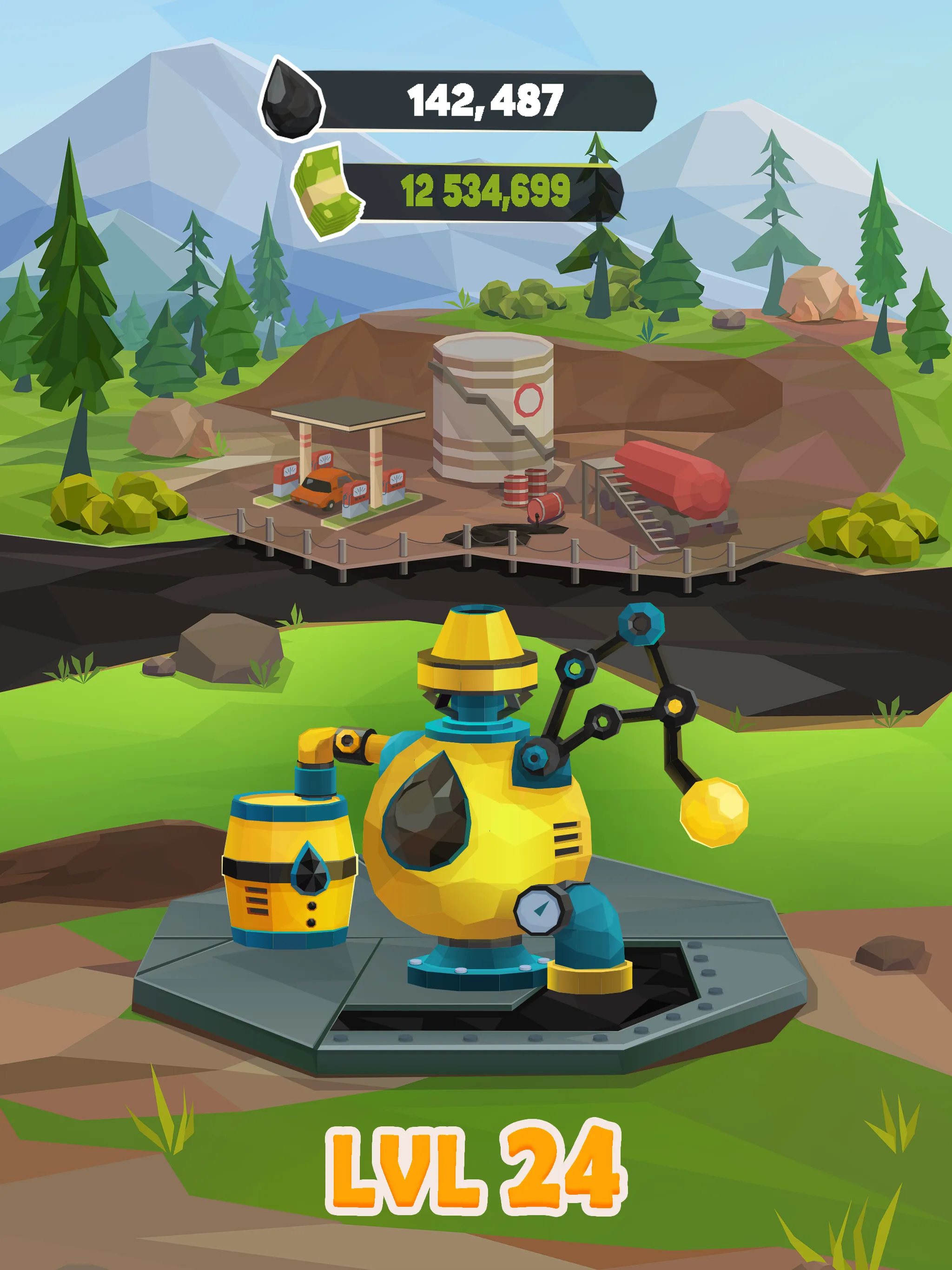 Oil Tycoon: Gas Idle Factory | Indus Appstore | Screenshot