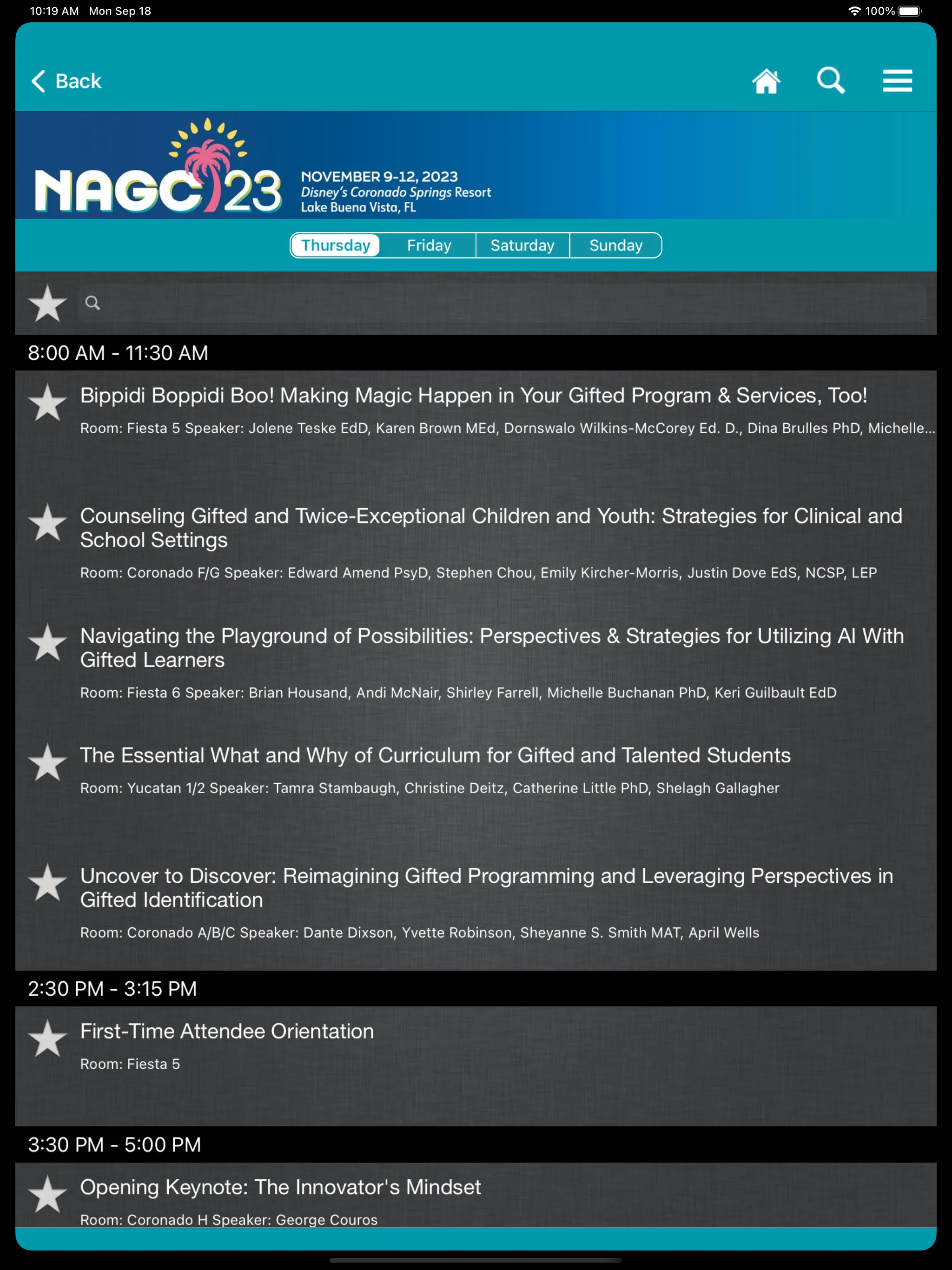 NAGC Meetings | Indus Appstore | Screenshot