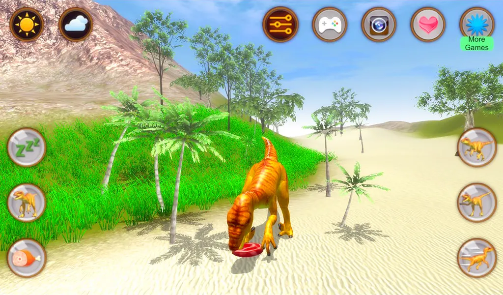 Talking Velociraptor | Indus Appstore | Screenshot