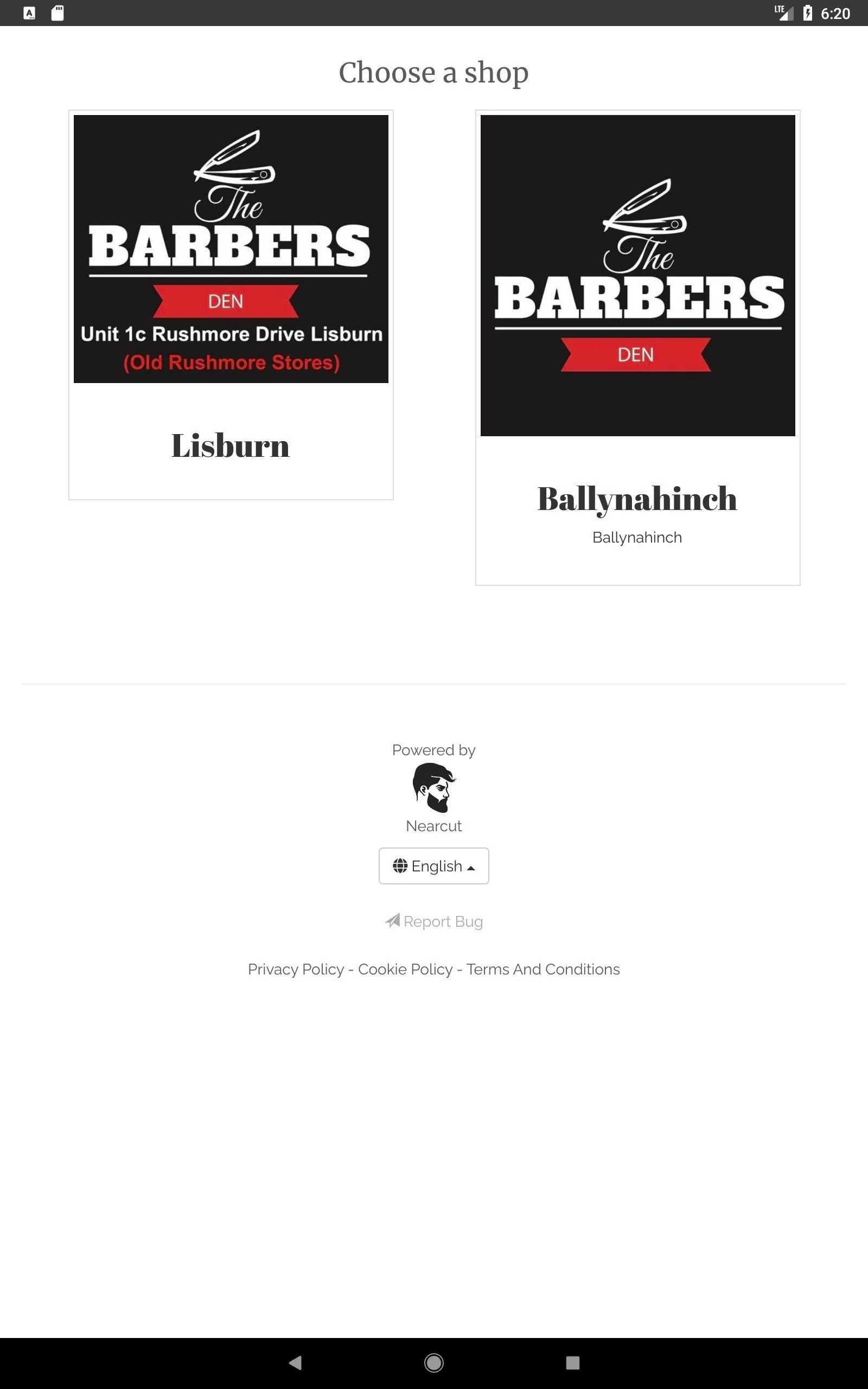 The Barbers Den | Indus Appstore | Screenshot