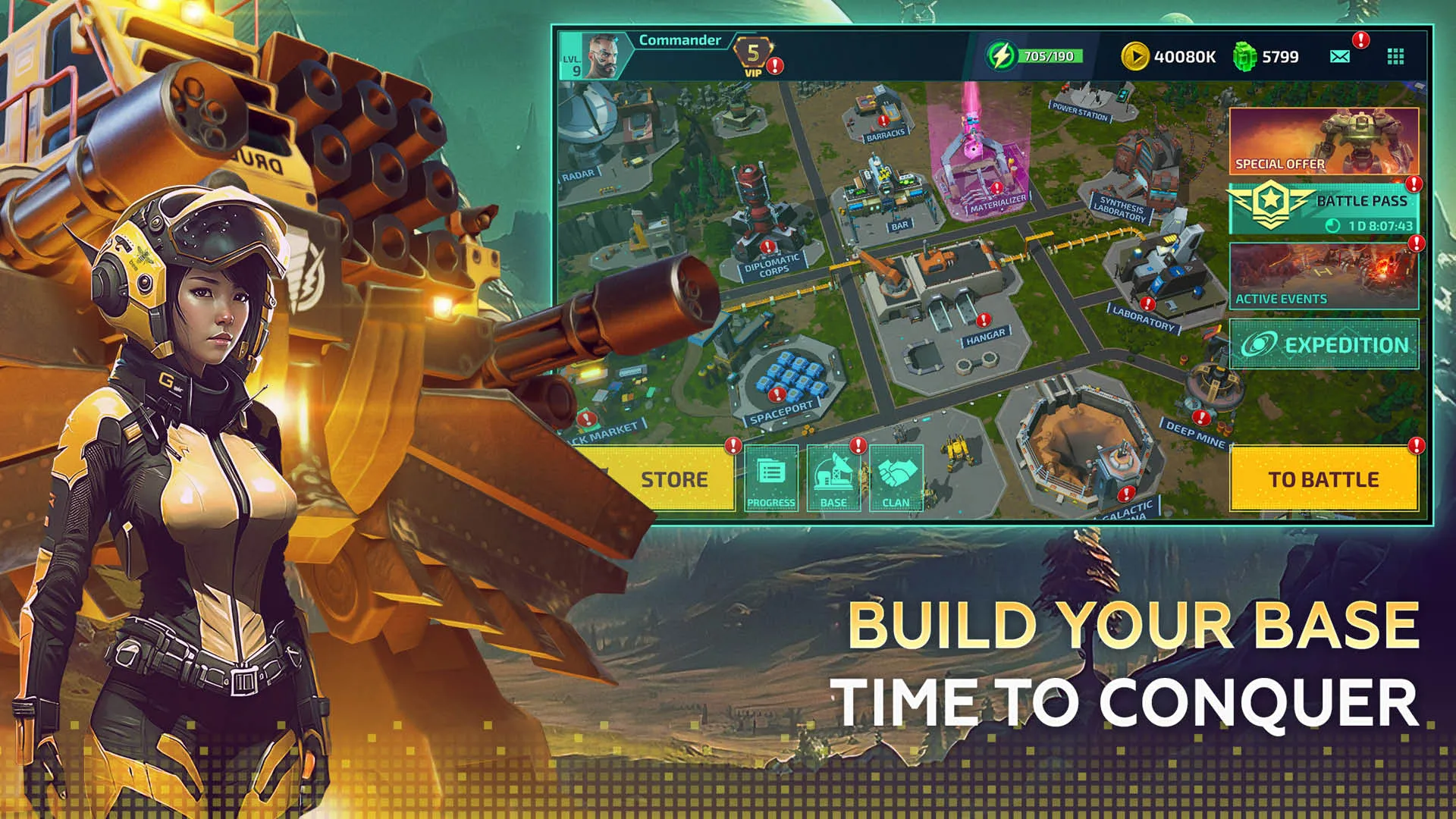 Mech vs Aliens: War Robots RPG | Indus Appstore | Screenshot