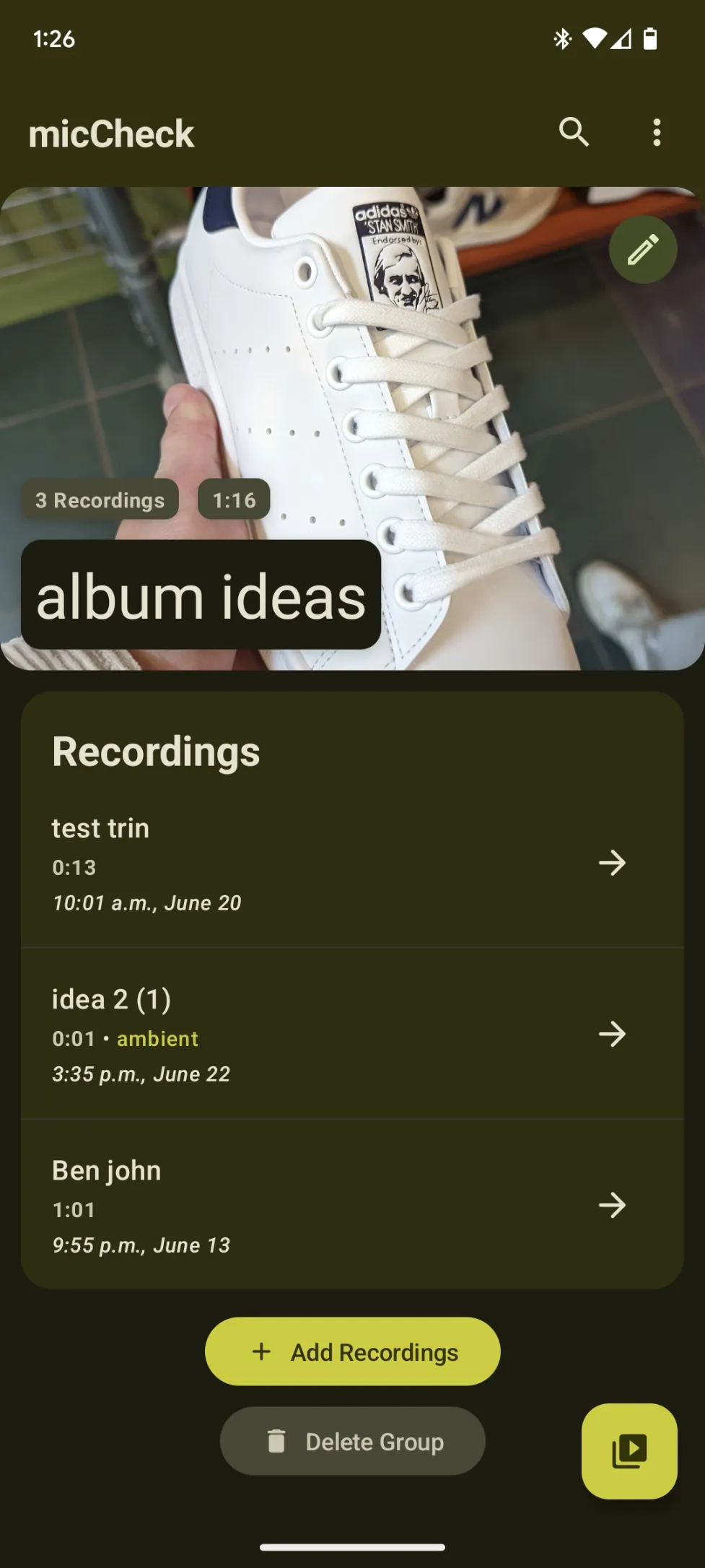 MicCheck - Record and Organize | Indus Appstore | Screenshot