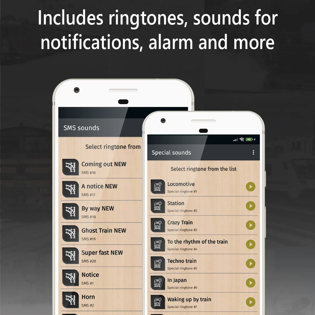 train ringtones for phone | Indus Appstore | Screenshot