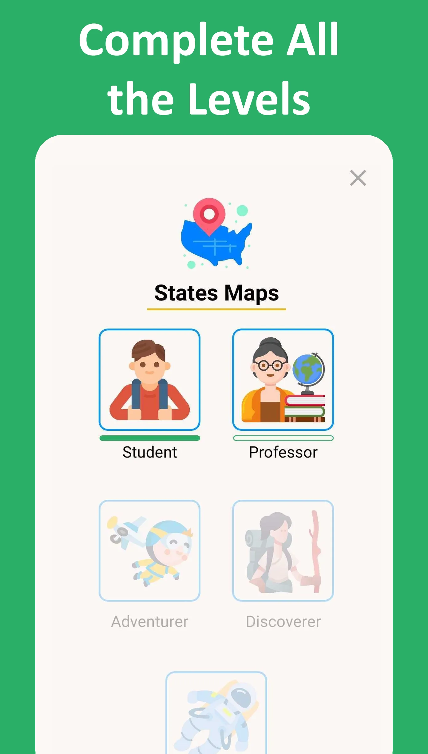 50 States: US Maps, Capitals | Indus Appstore | Screenshot