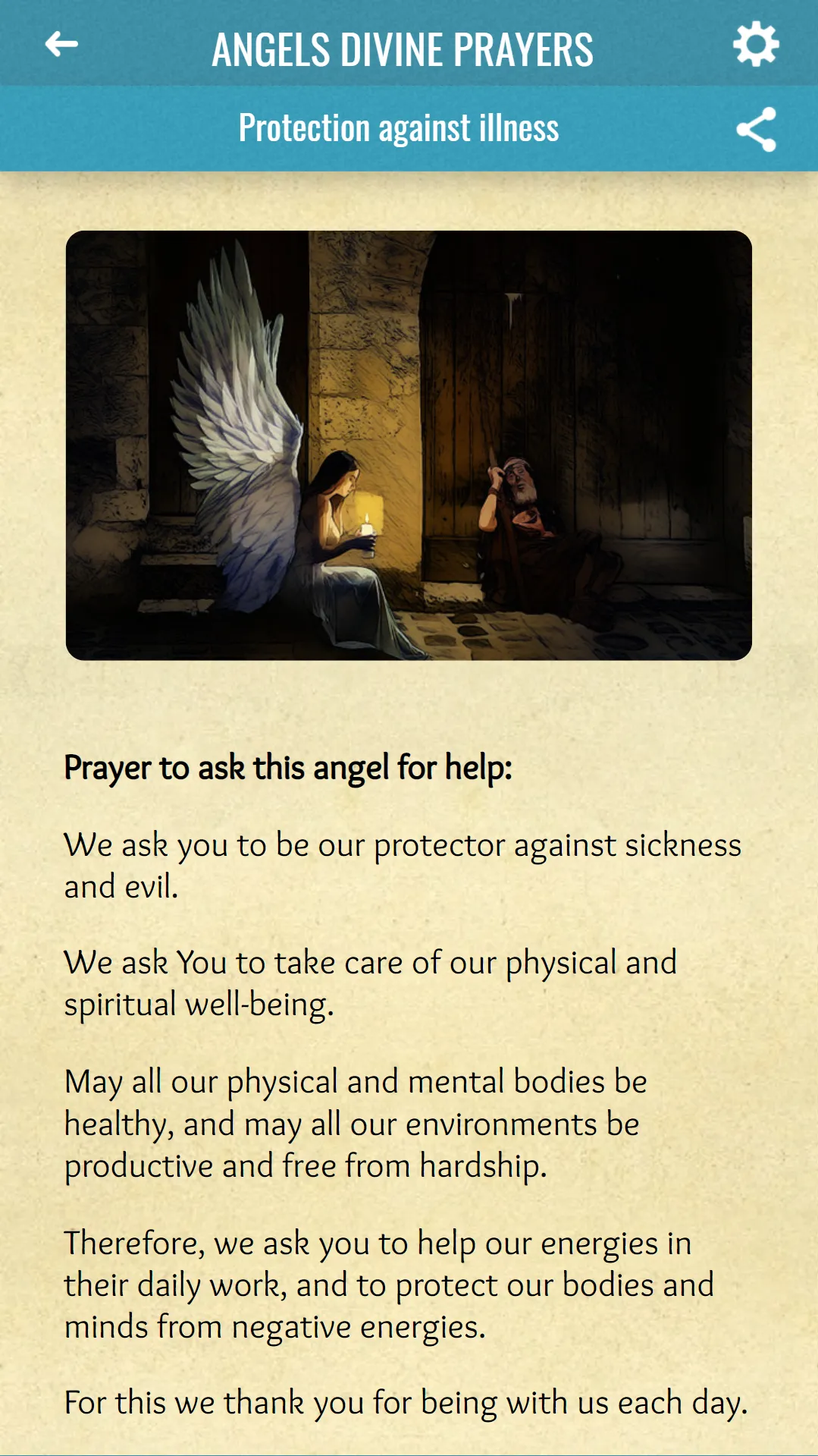 Angels Divine Prayers | Indus Appstore | Screenshot