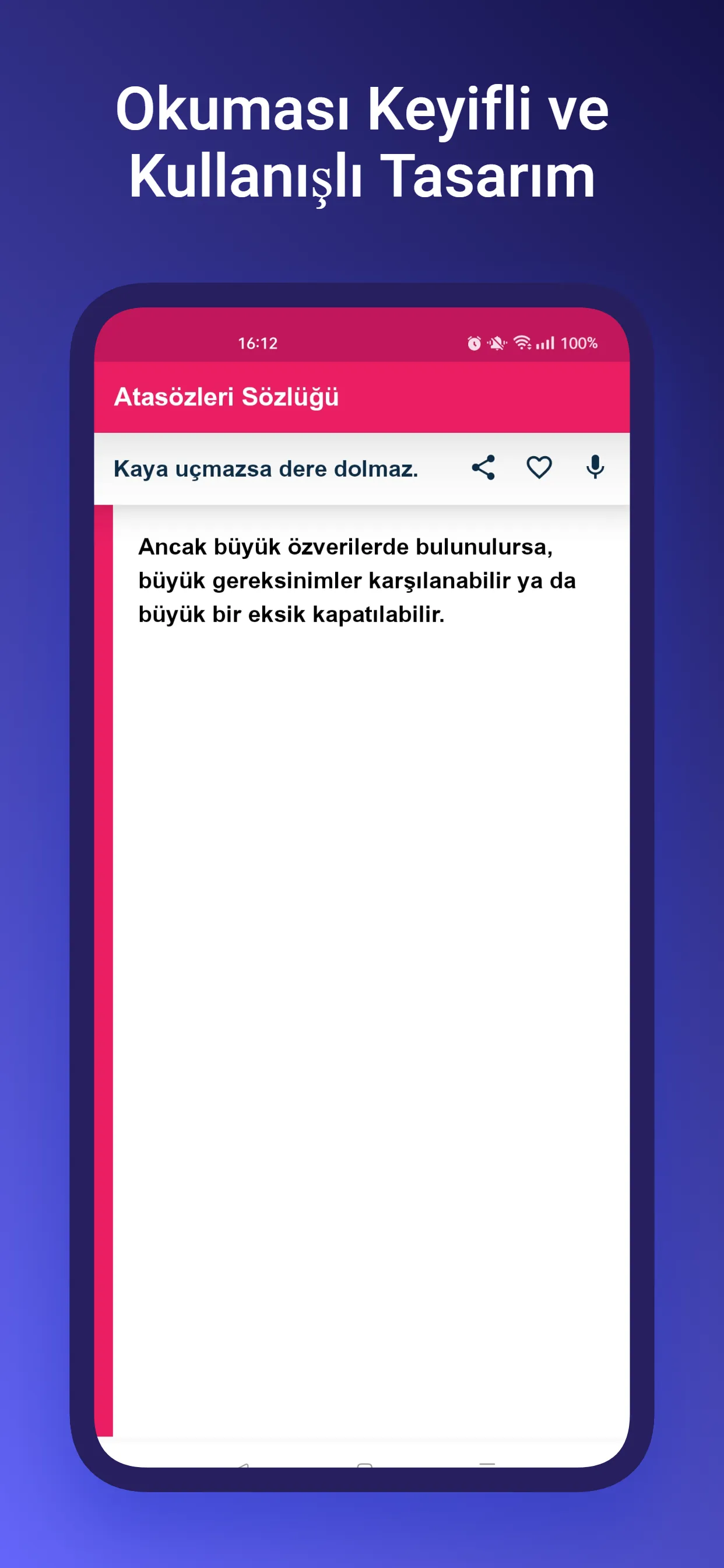 Atasözleri Sözlüğü | Indus Appstore | Screenshot