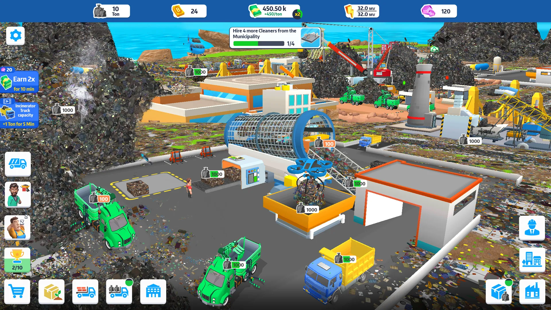 Trash Tycoon Idle business | Indus Appstore | Screenshot