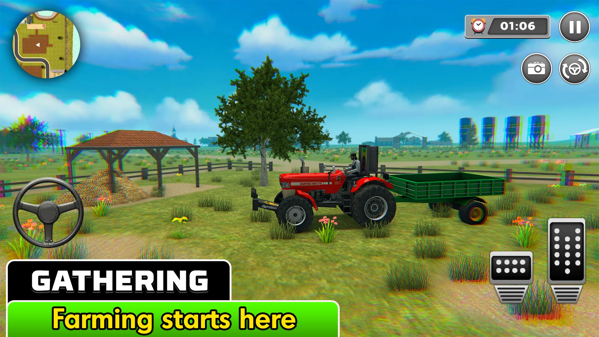 Tractor Games - Farming Games | Indus Appstore | Screenshot