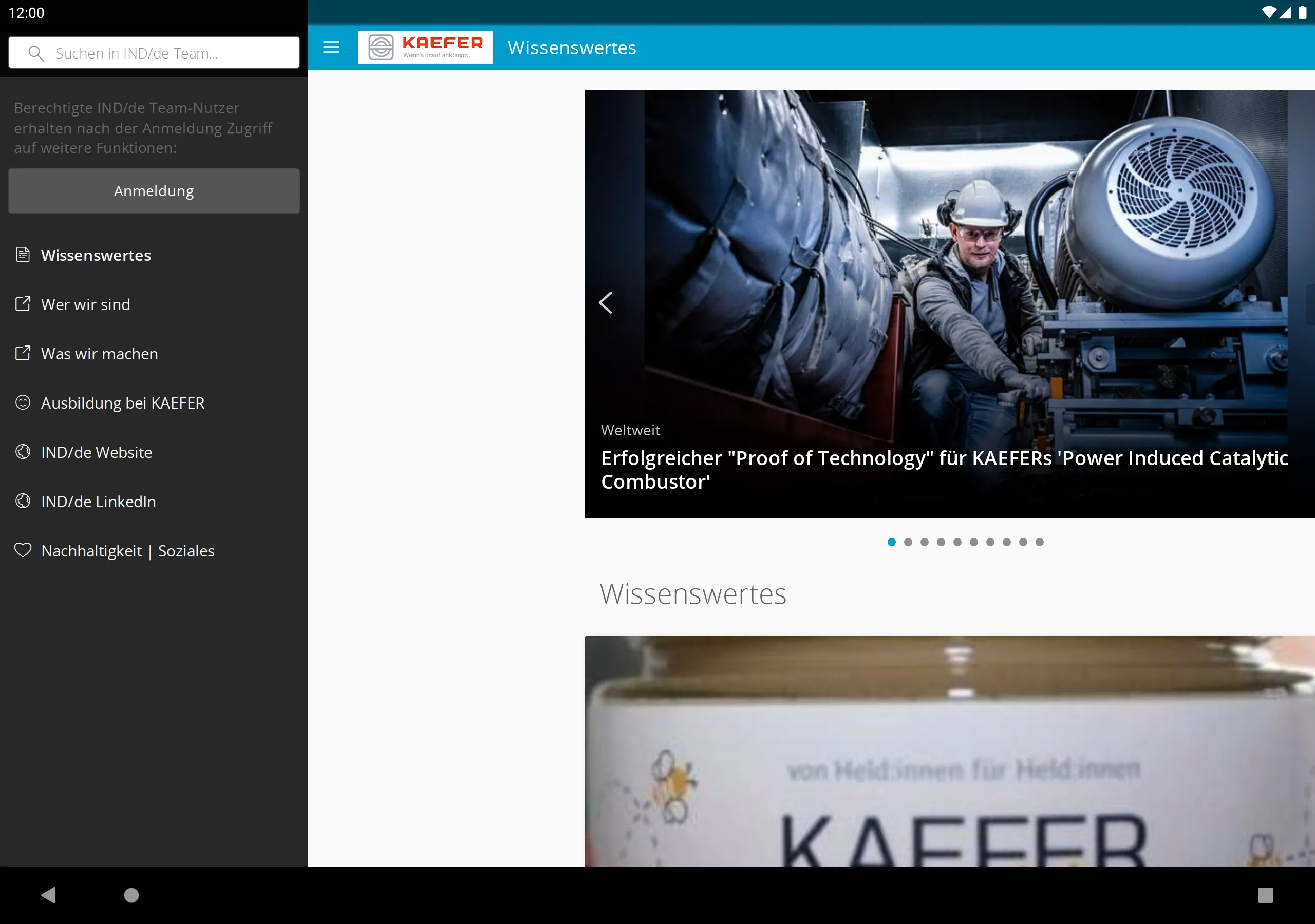 KAEFER2go | Indus Appstore | Screenshot