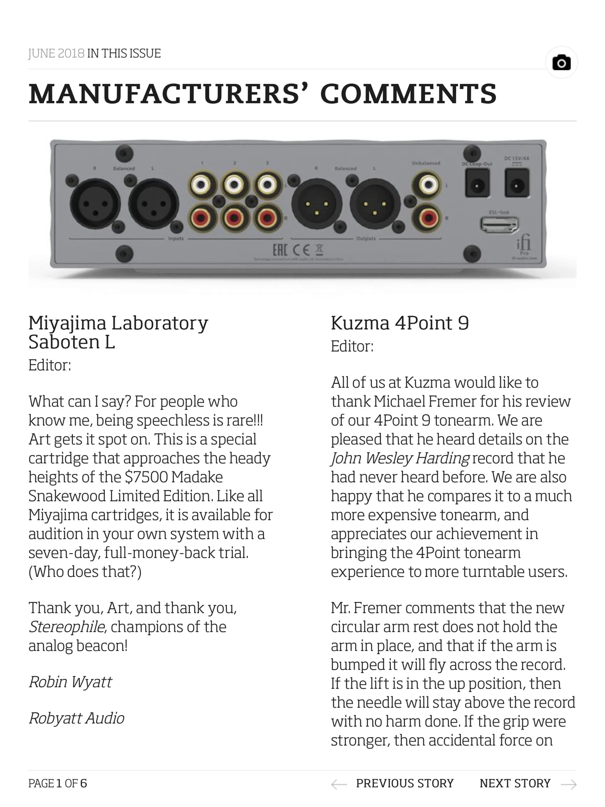 Stereophile | Indus Appstore | Screenshot