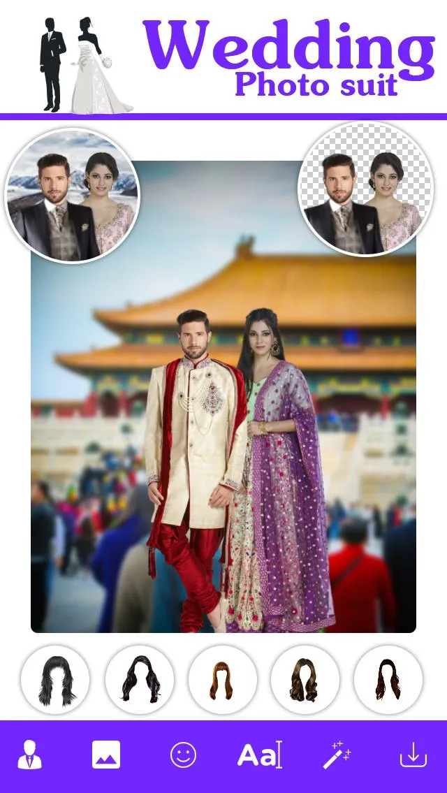 Wedding Photo Suit | Indus Appstore | Screenshot