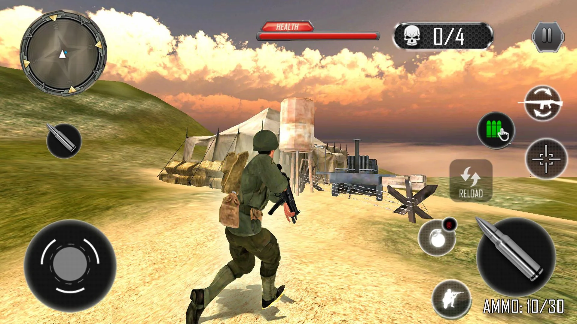 Last Commando Gun Game Offline | Indus Appstore | Screenshot