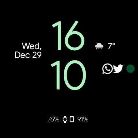 Monet Watch Face | Indus Appstore | Screenshot