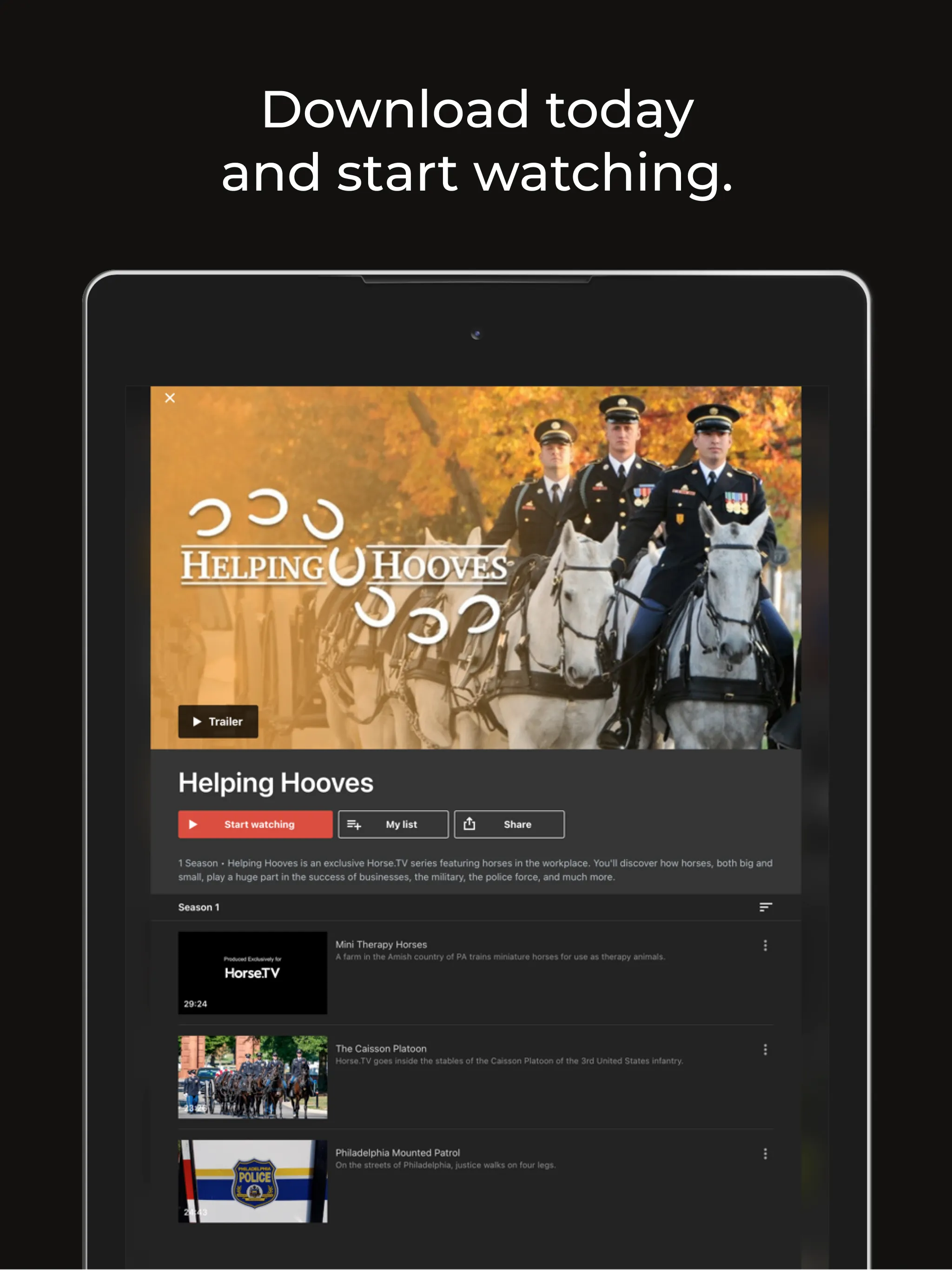 Horse.TV | Indus Appstore | Screenshot