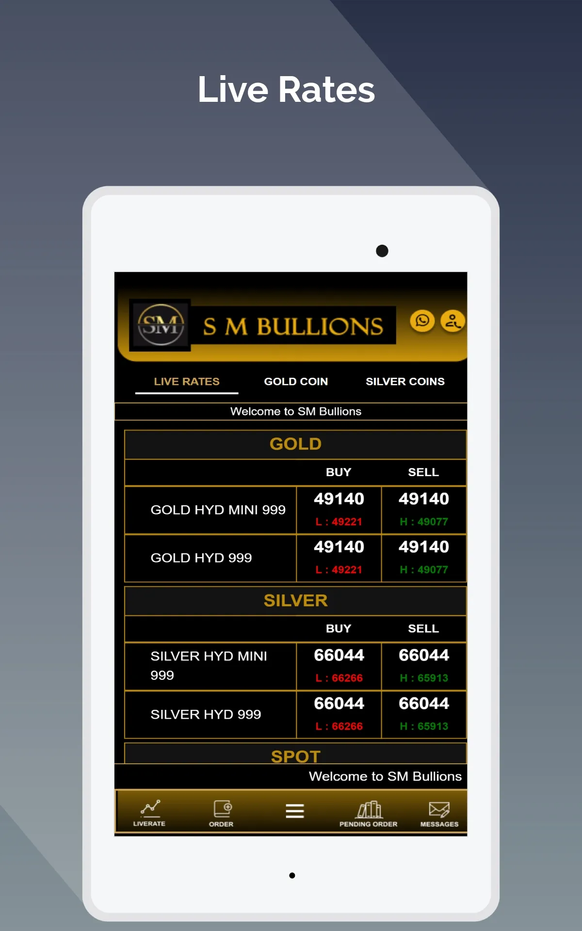 SM Bullion | Indus Appstore | Screenshot