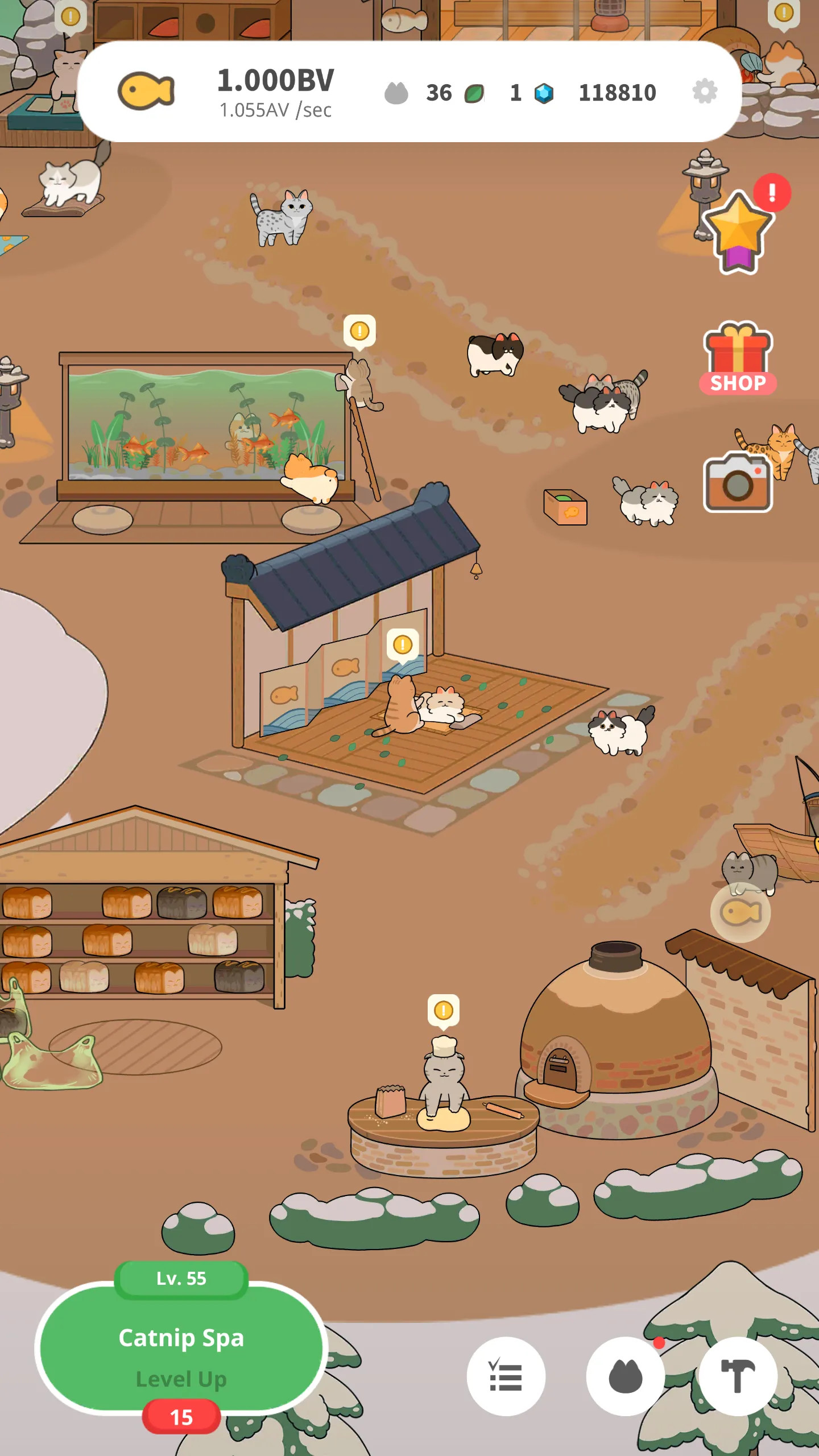 Idle Cat Village | Indus Appstore | Screenshot