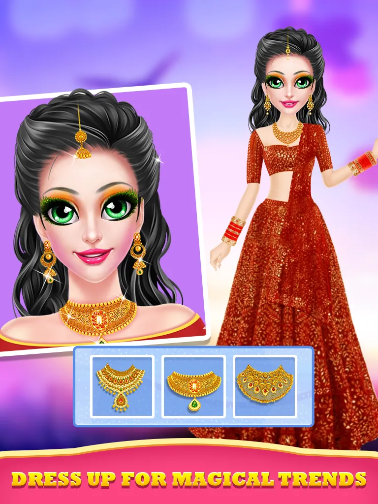 Royal Indian Wedding Makeover | Indus Appstore | Screenshot