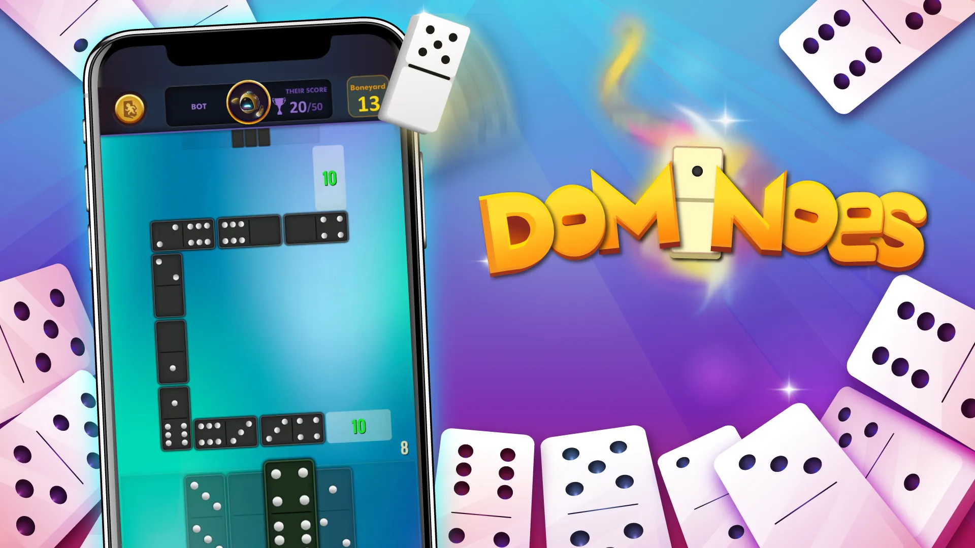 Dominoes - Offline Domino Game | Indus Appstore | Screenshot