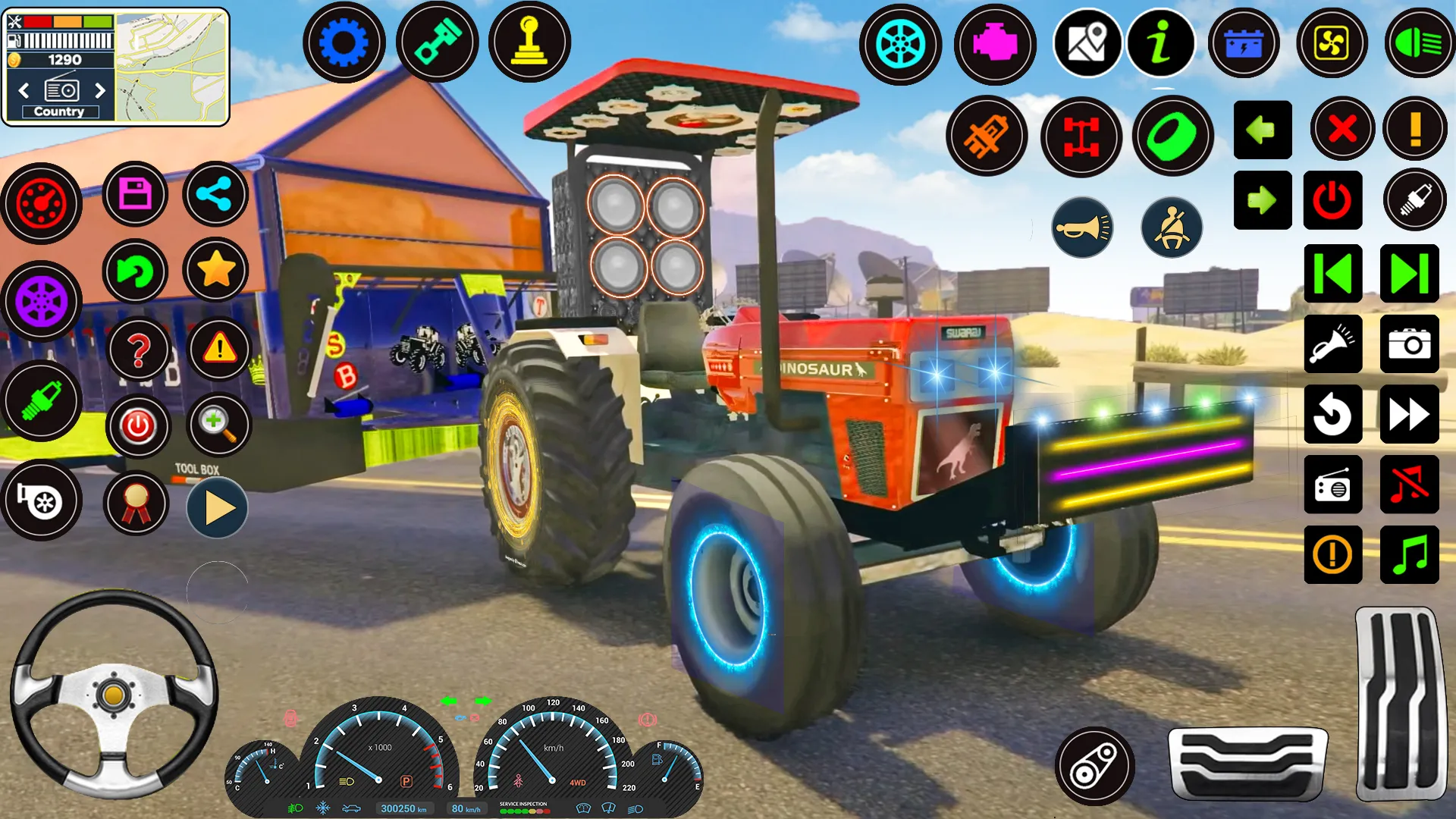 Indian Tractor Tochan Game 3d | Indus Appstore | Screenshot