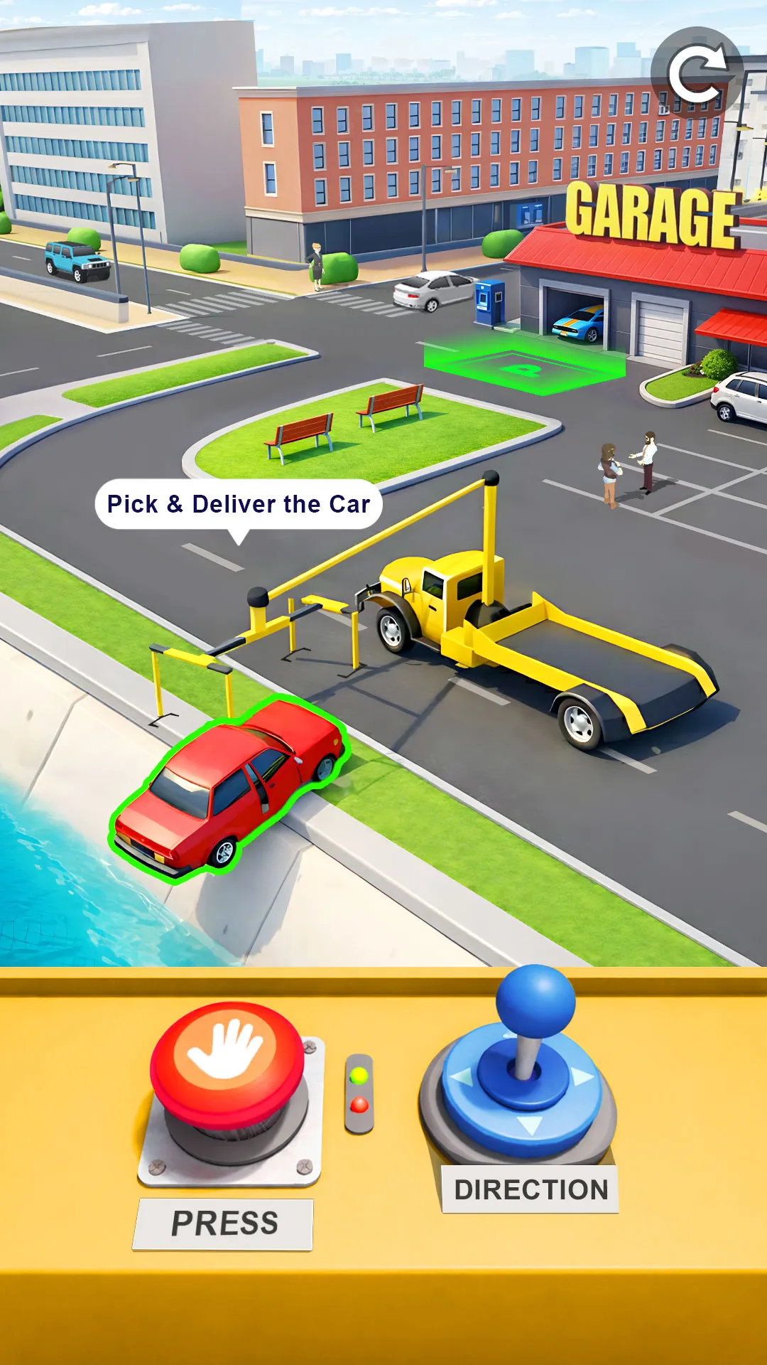 Drive to Deliver: Vehicle Game | Indus Appstore | Screenshot