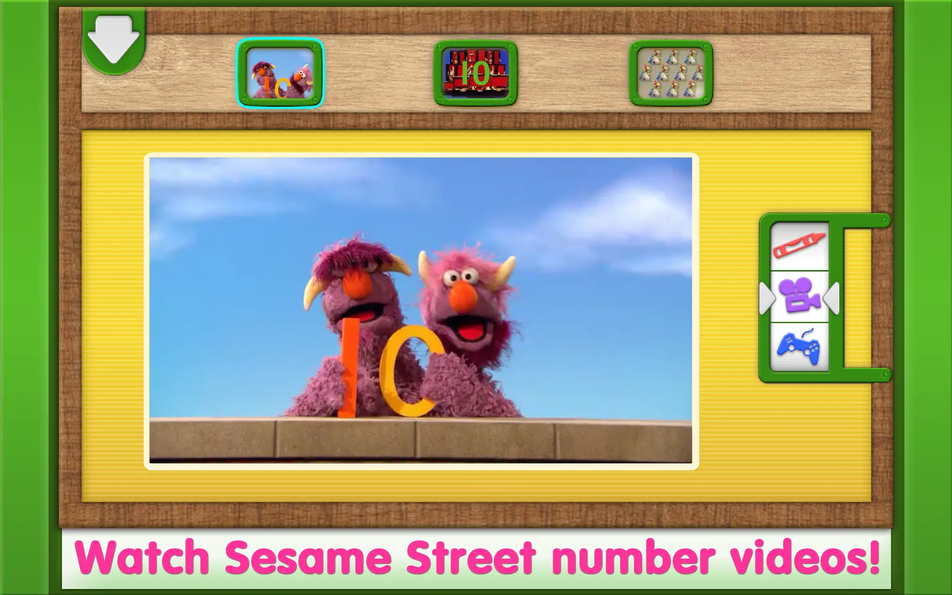 Elmo Loves 123s | Indus Appstore | Screenshot