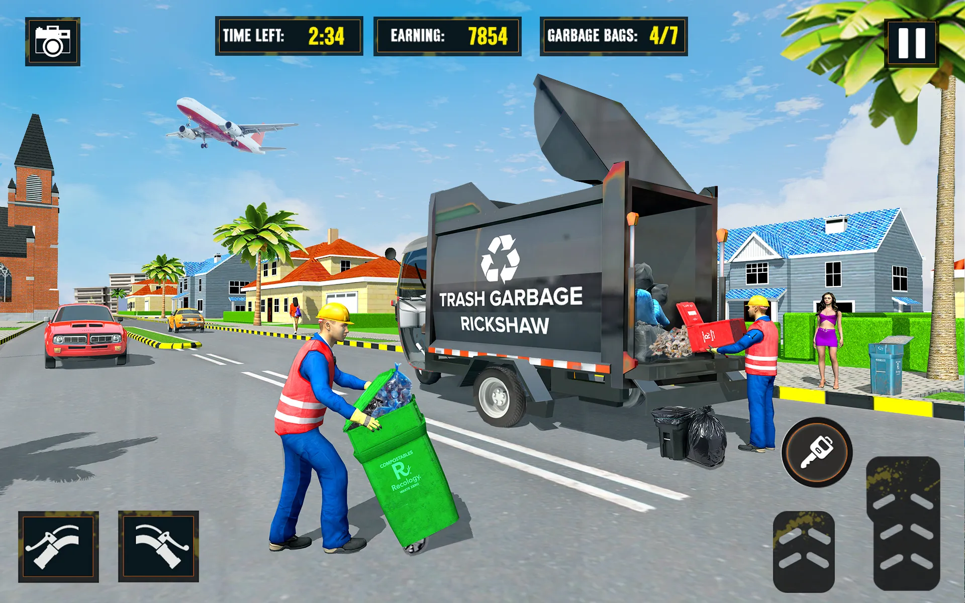 Tuk Tuk Auto Garbage Rickshaw | Indus Appstore | Screenshot