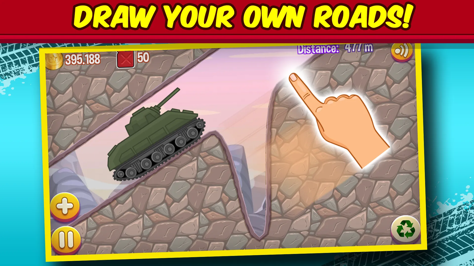 Road Draw Climb Your Own Hills | Indus Appstore | Screenshot