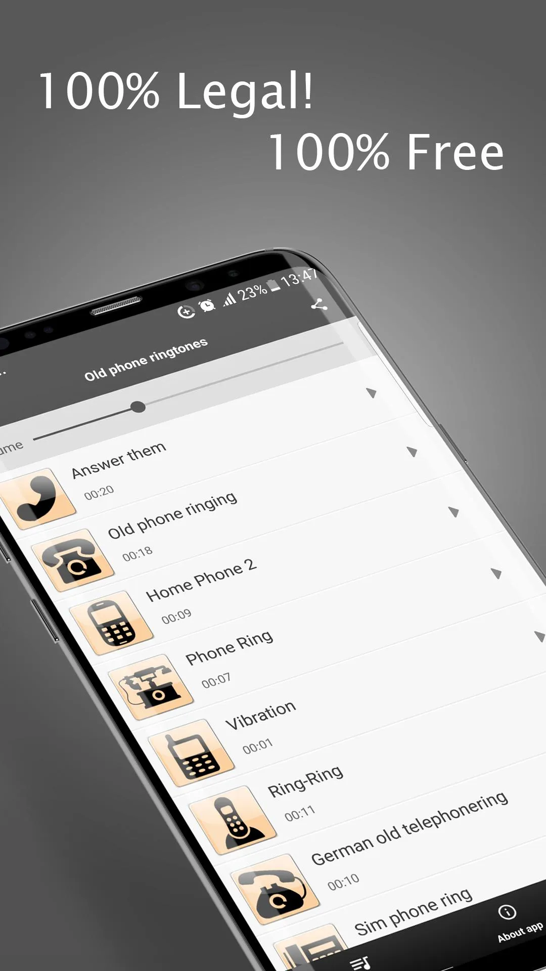 Old Phone Ringtones & Sounds | Indus Appstore | Screenshot