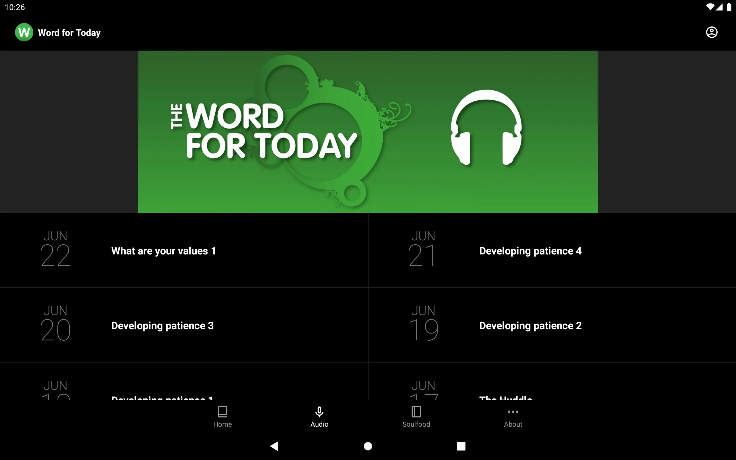 The Word For Today | Indus Appstore | Screenshot