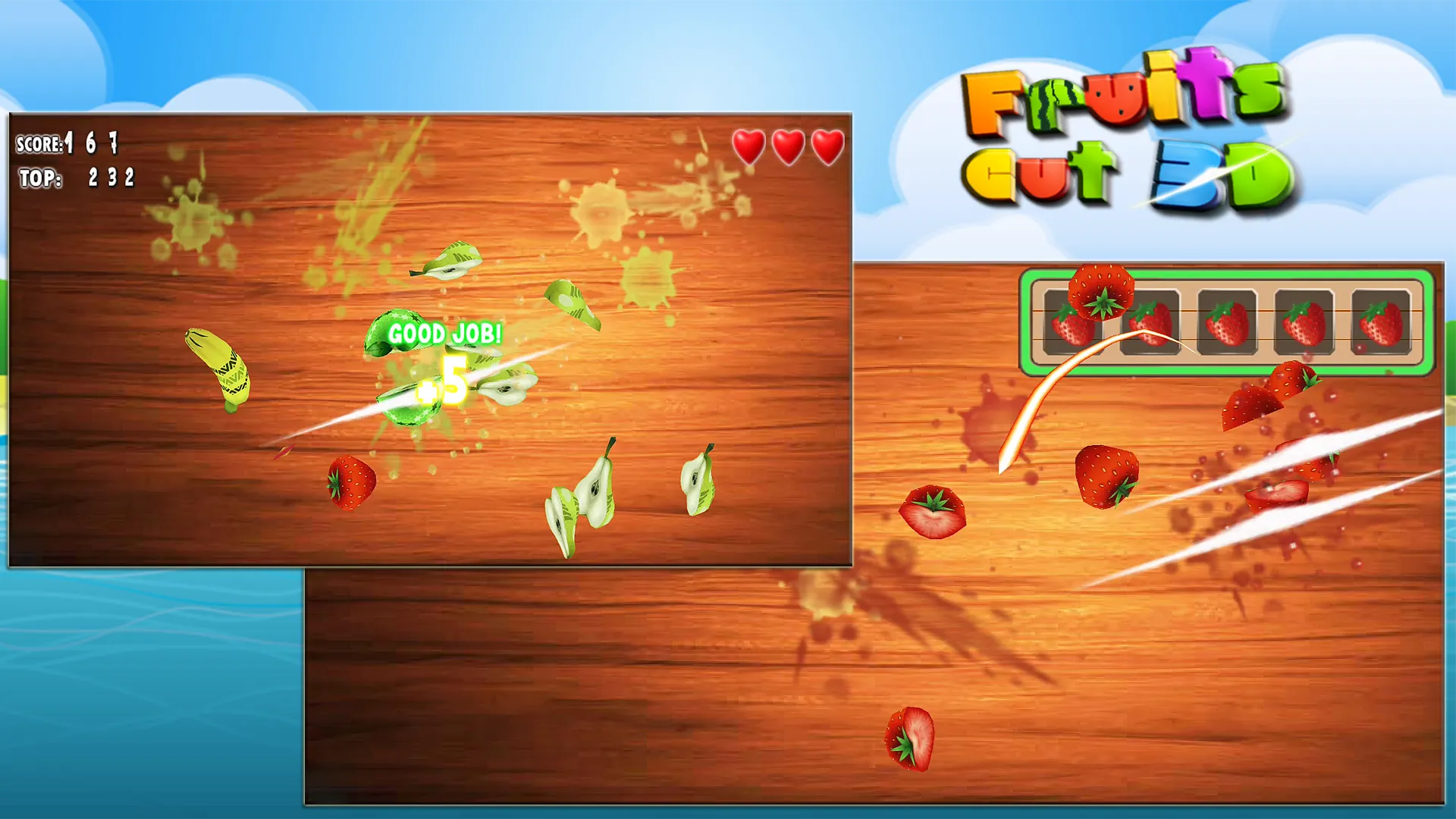 Fruit Cut 3D - Fruit Slice | Indus Appstore | Screenshot