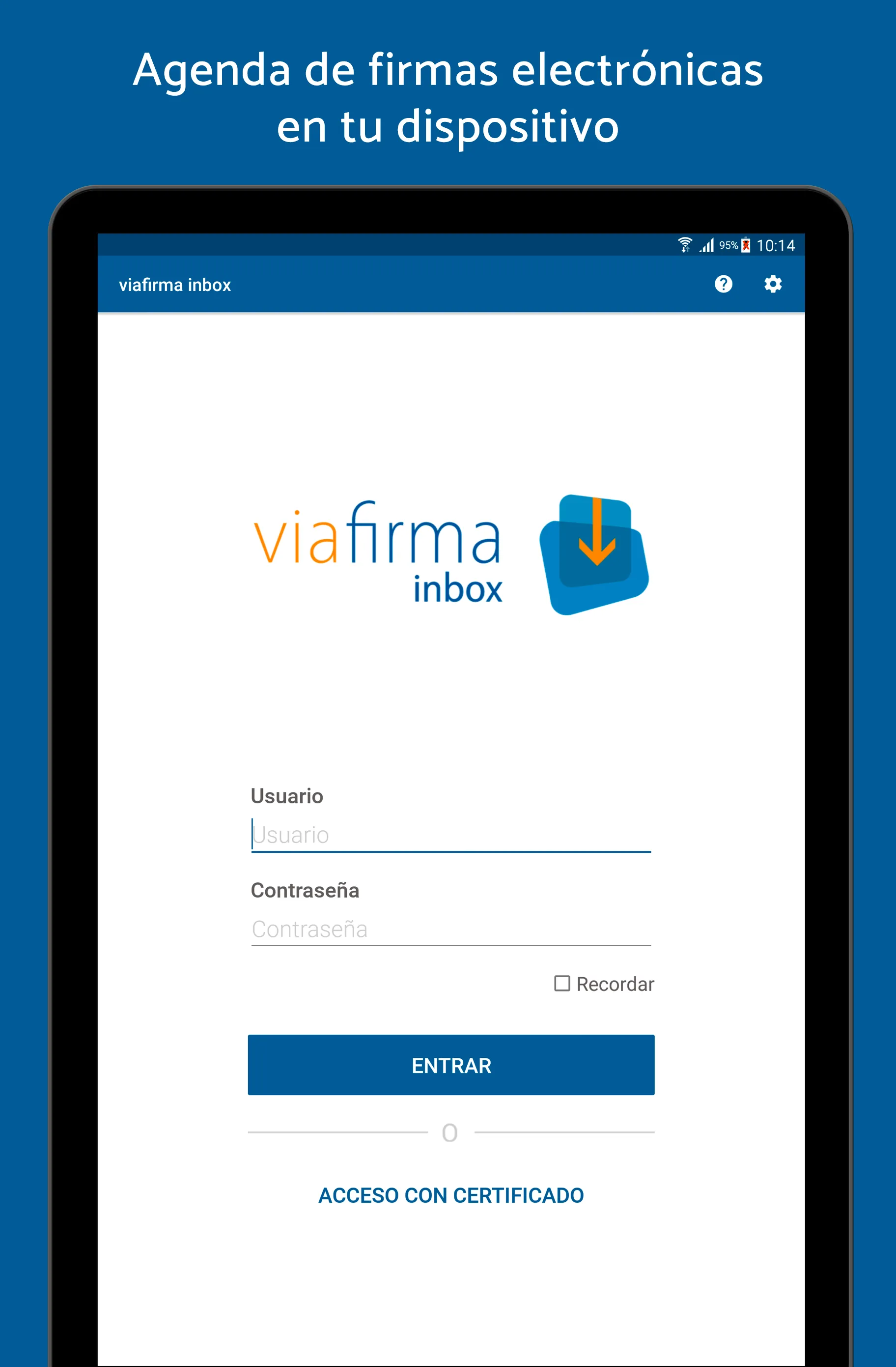 Viafirma Inbox | Indus Appstore | Screenshot