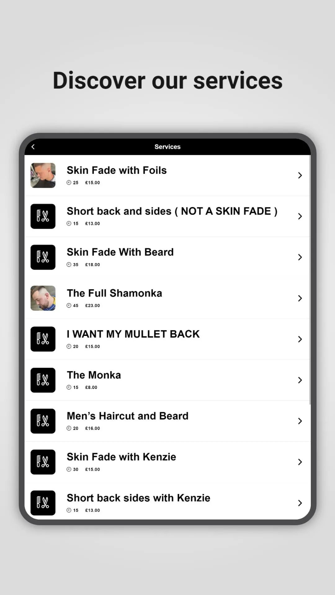 T-KuTz BARBERSTORE | Indus Appstore | Screenshot