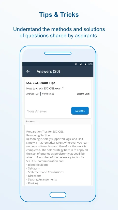 SSC CGL Exam Prep | Indus Appstore | Screenshot