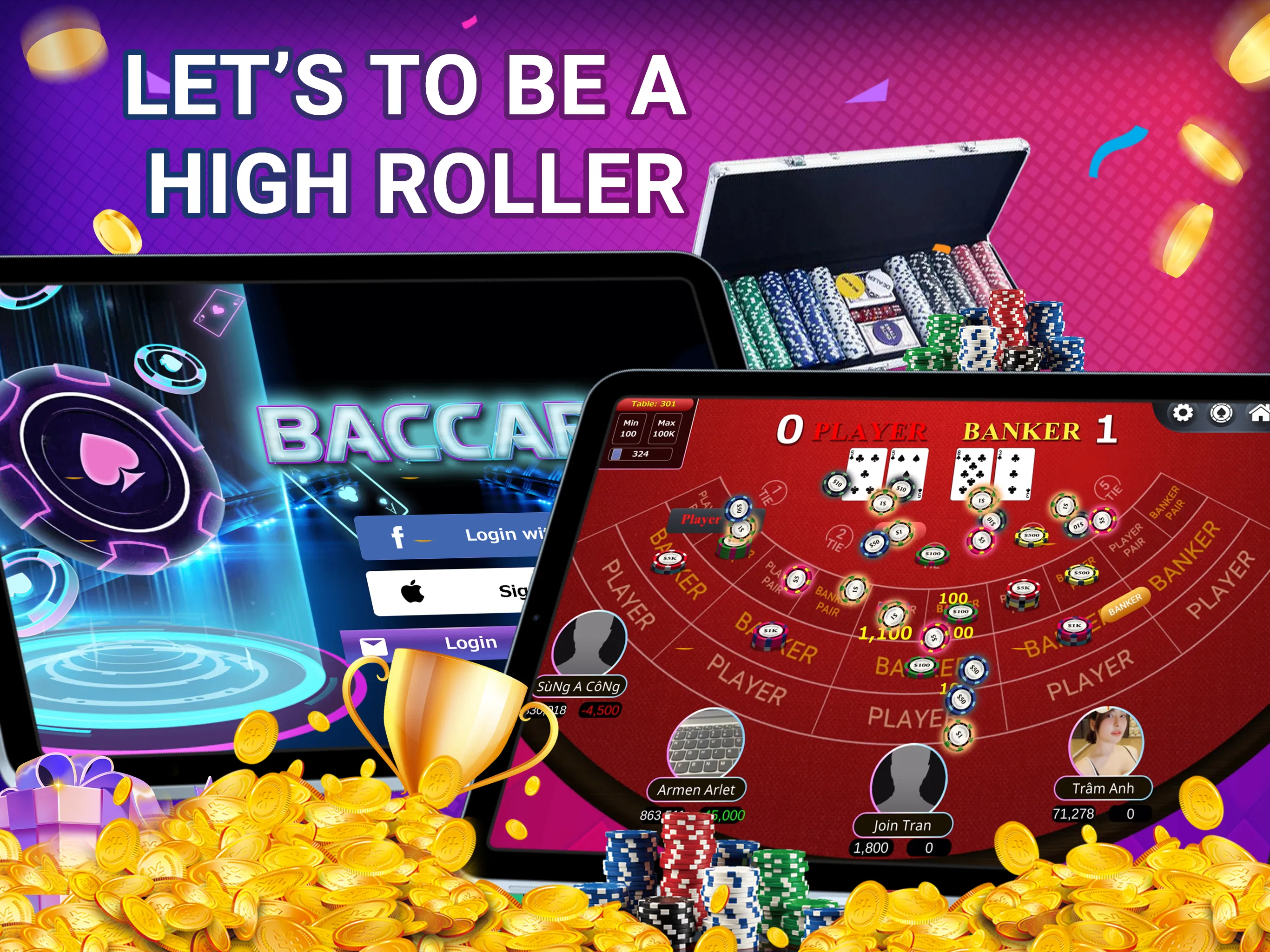 Baccarat 9-Online Casino Games | Indus Appstore | Screenshot