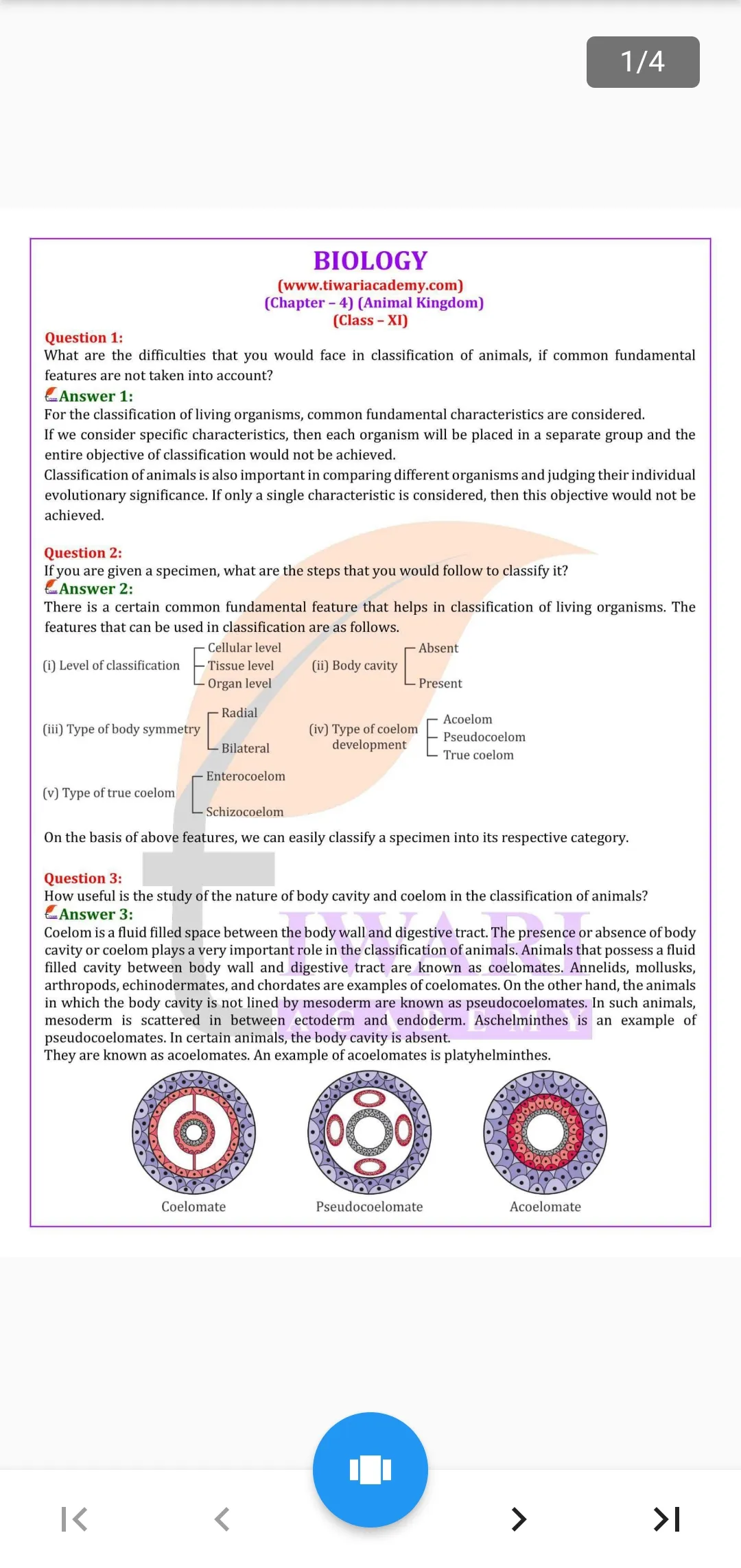 Class 11 Biology for 2024-25 | Indus Appstore | Screenshot