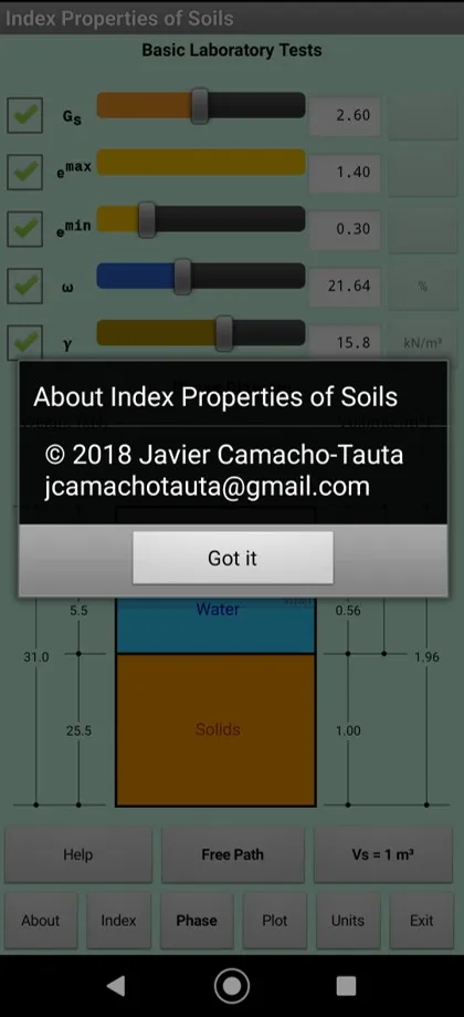 Index Properties of Soils | Indus Appstore | Screenshot