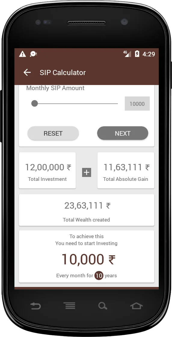 Stepps Investments | Indus Appstore | Screenshot