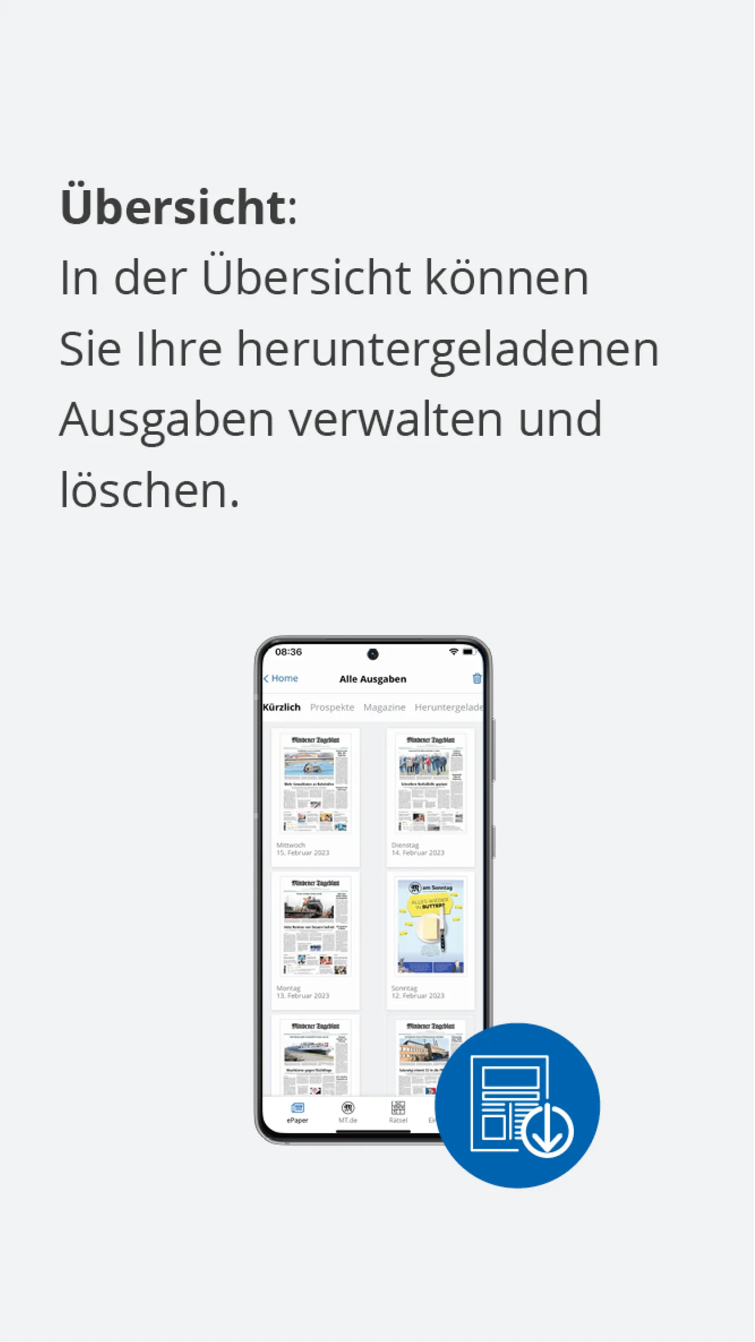 Mindener Tageblatt | Indus Appstore | Screenshot