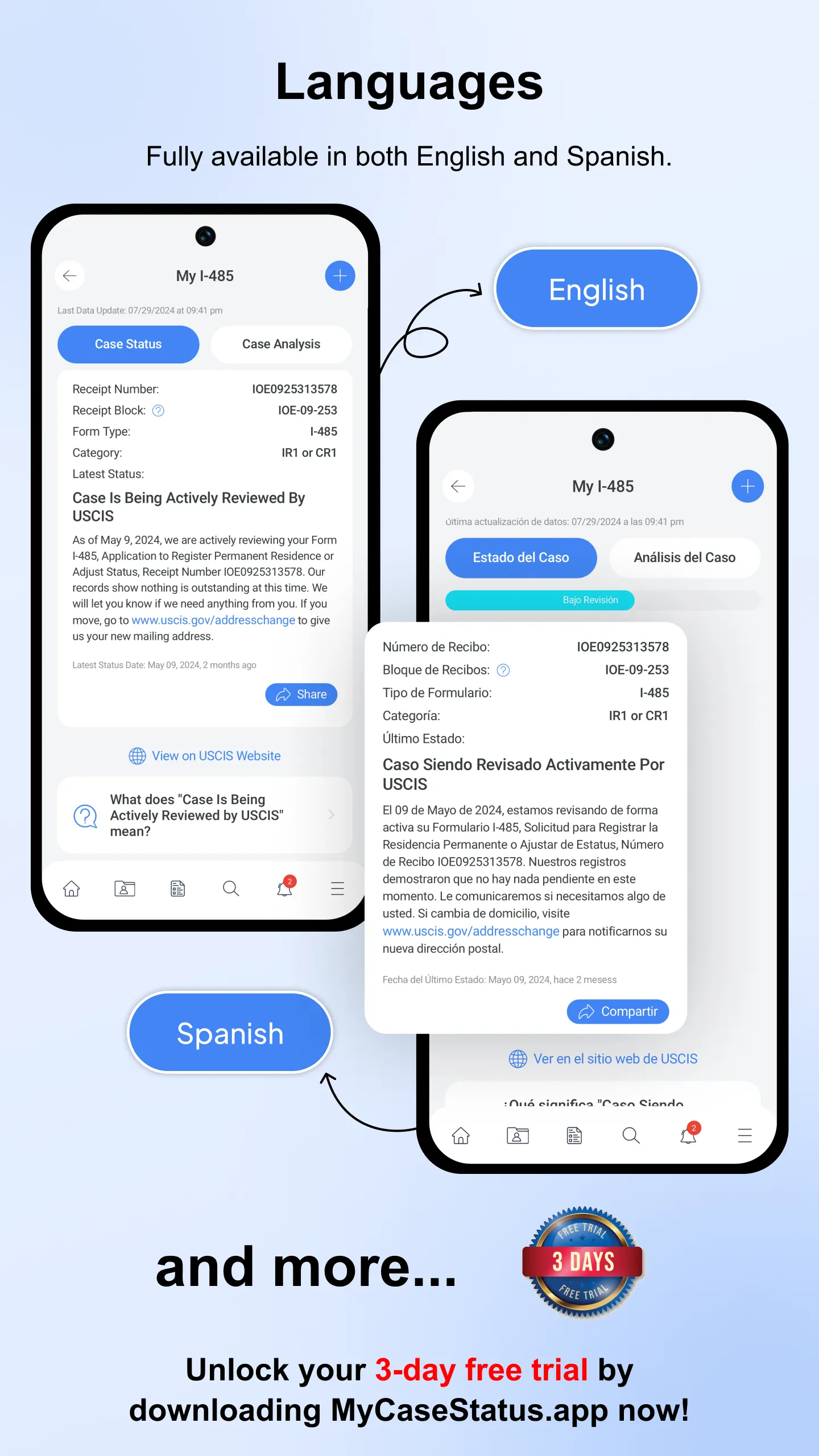 myCaseStatus.app Case Tracker | Indus Appstore | Screenshot