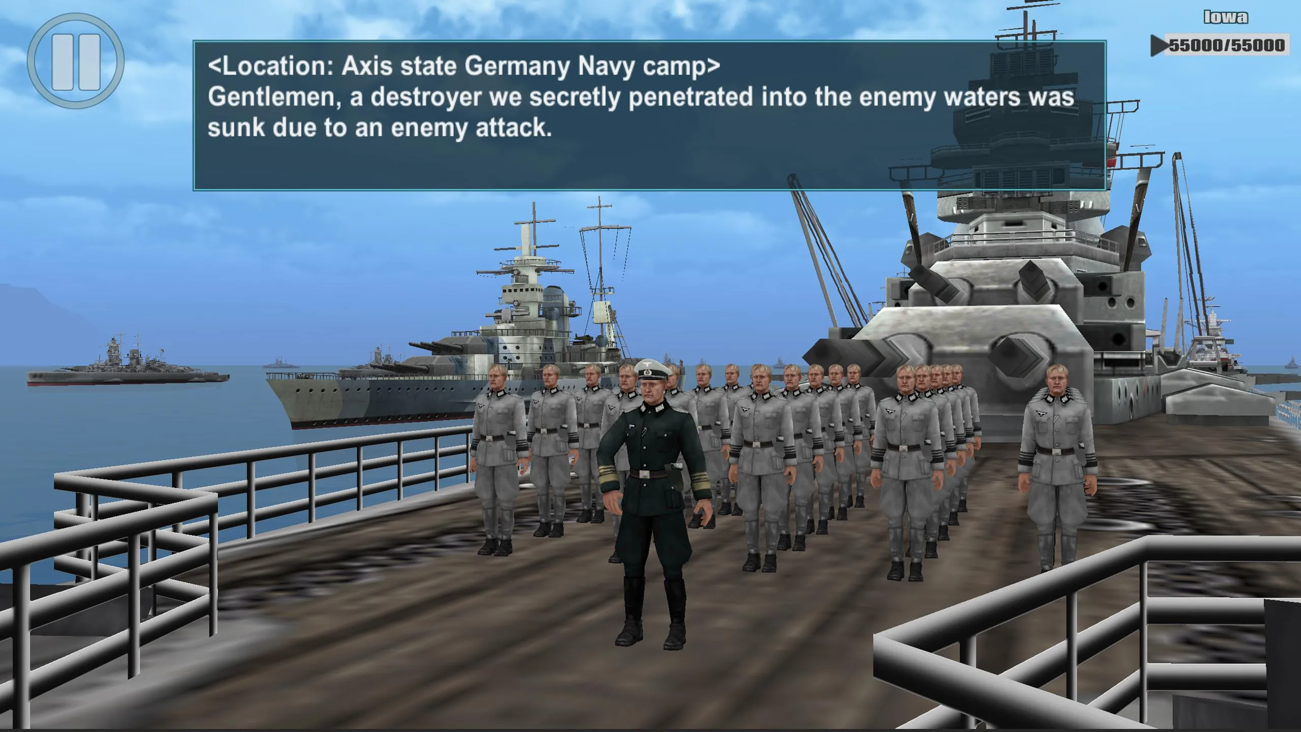 Warship War :Navy Fleet Combat | Indus Appstore | Screenshot