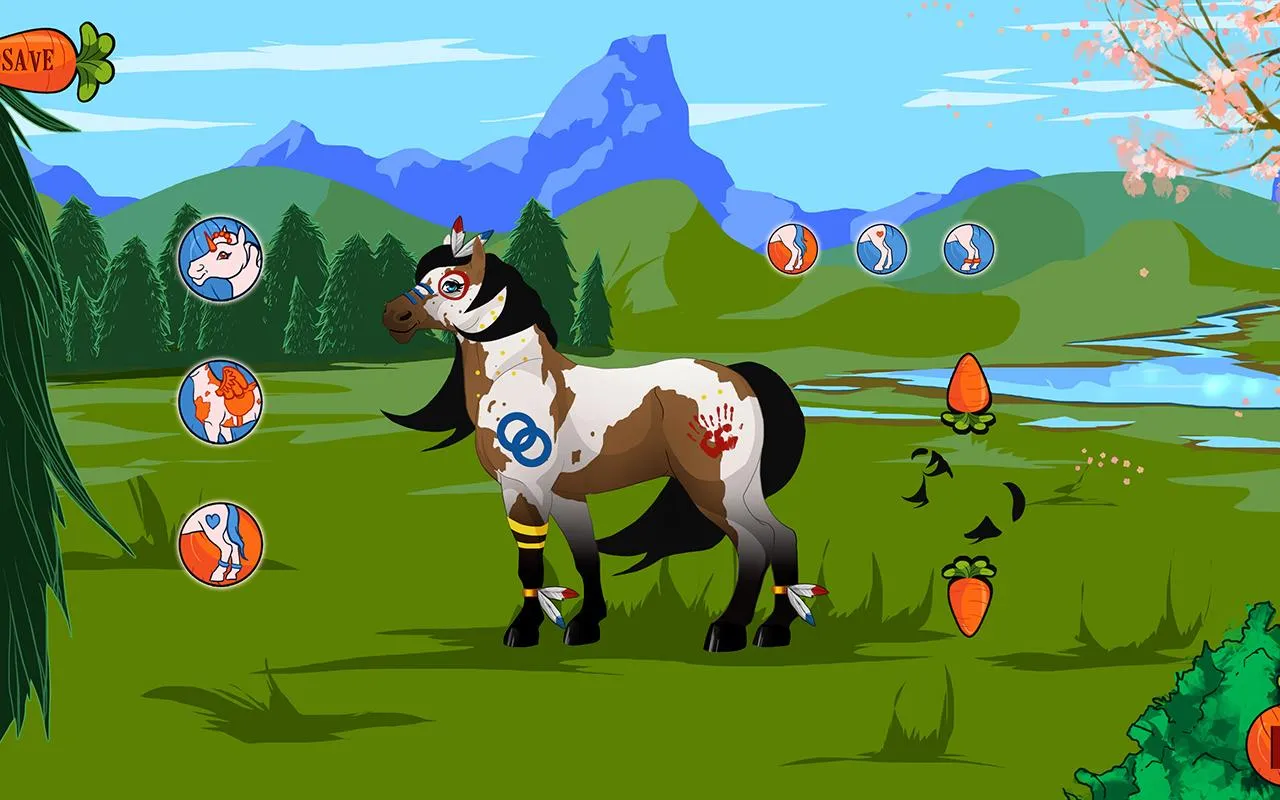 Dress up the pony | Indus Appstore | Screenshot