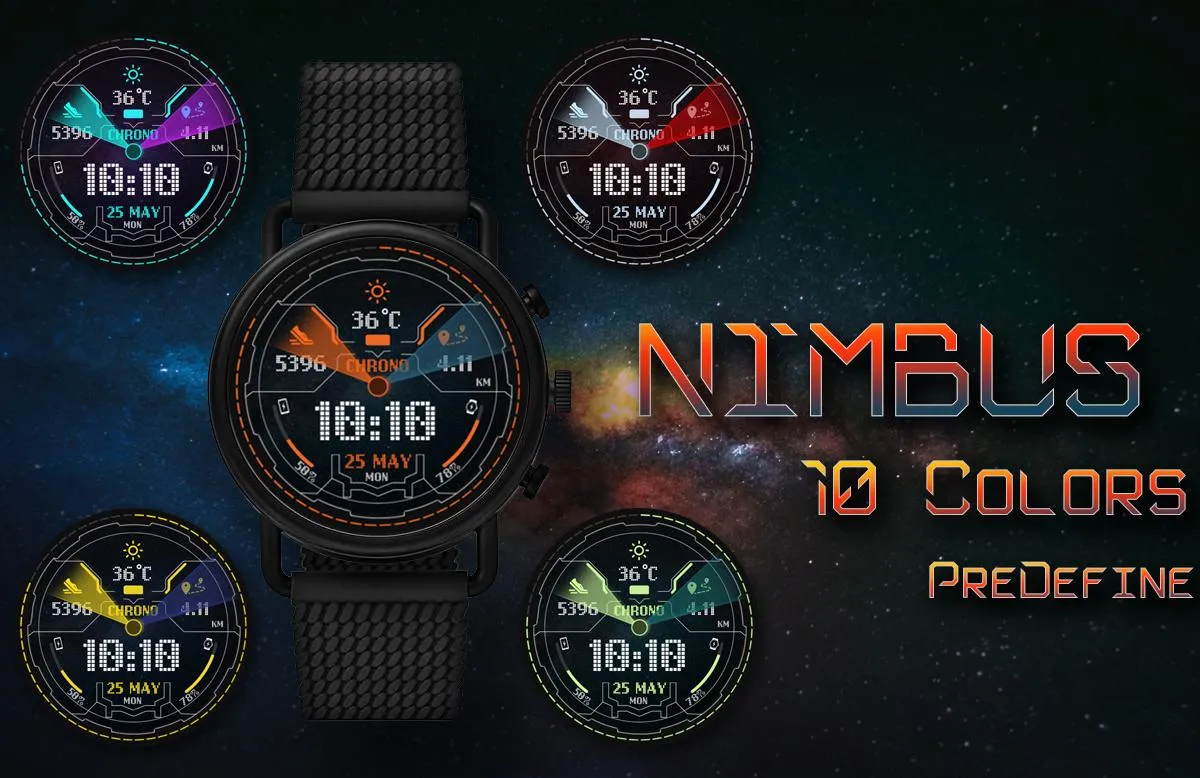 Nimbus Watch Face | Indus Appstore | Screenshot