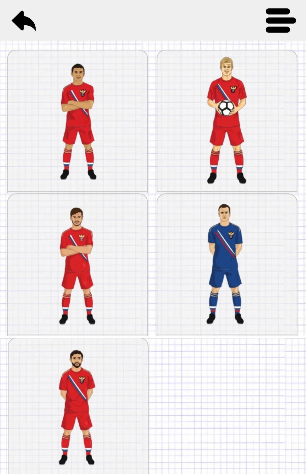 Draw & Pixel Football Players | Indus Appstore | Screenshot