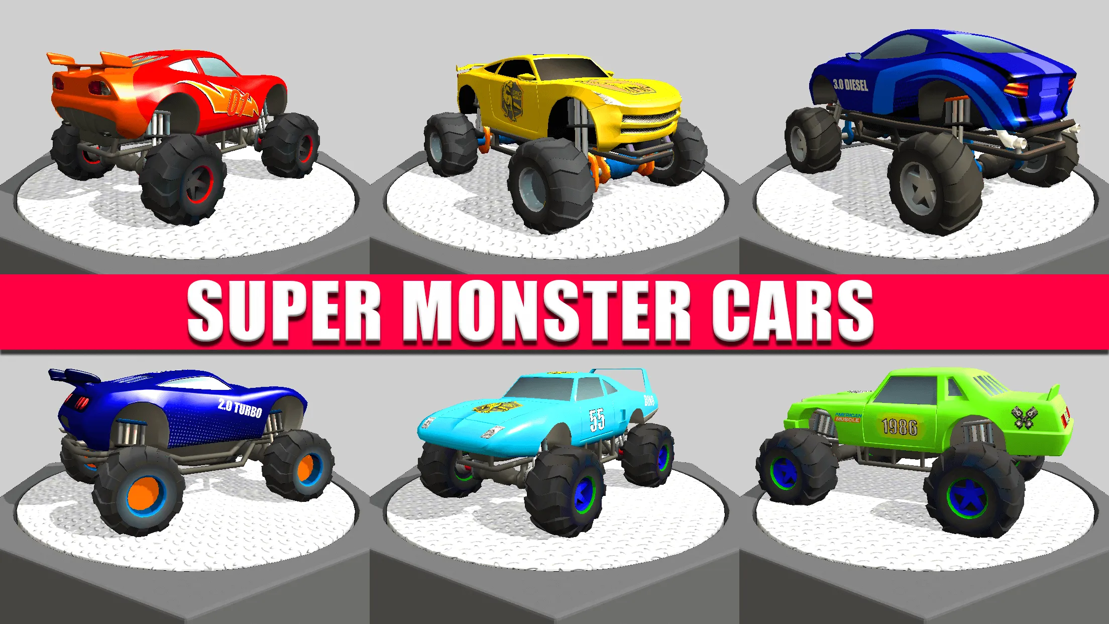 Monster Truck Racing For Kids | Indus Appstore | Screenshot