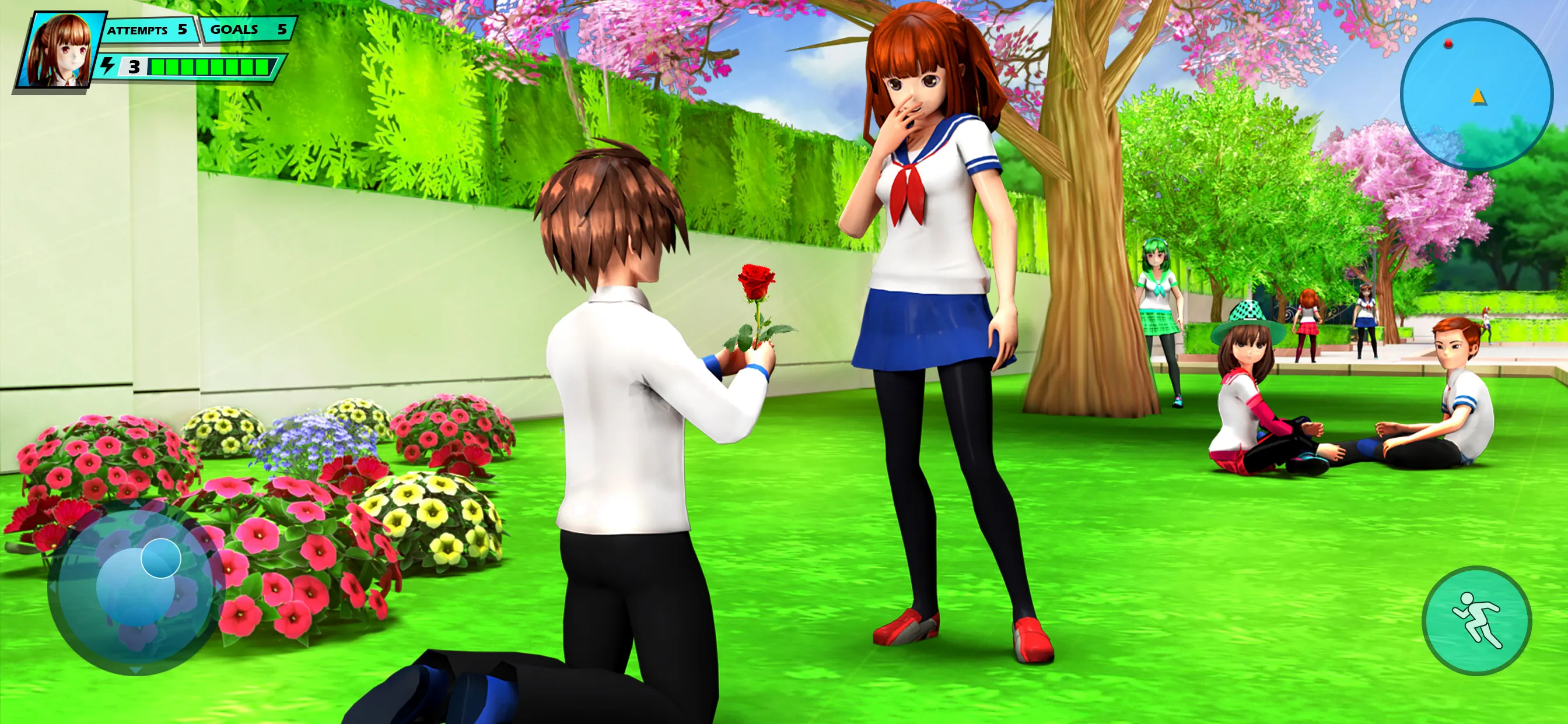 School Love Life: Anime Games | Indus Appstore | Screenshot