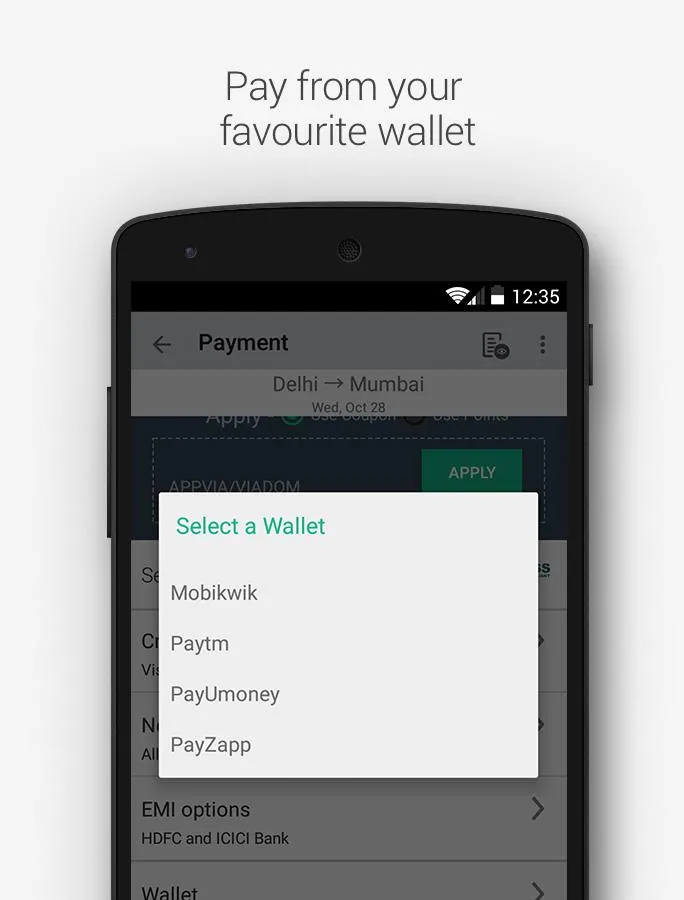 VIA - Flight Hotel Holiday Bus | Indus Appstore | Screenshot